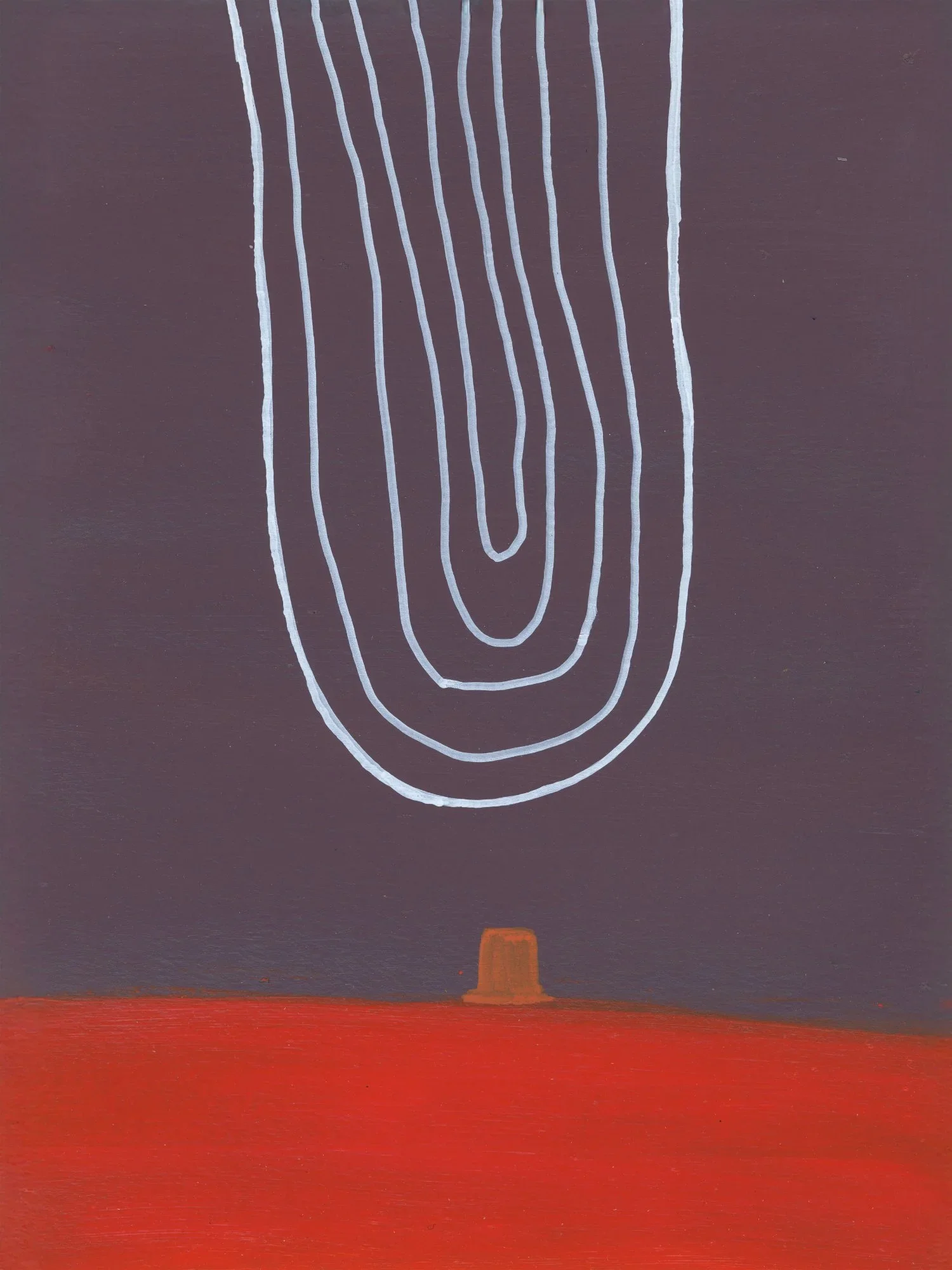Desert Landscape Painting | Surreal Vortex Portal Art