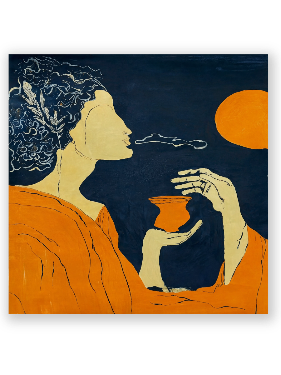 Figurative Art Painting | Grecian-Inspired Profile Portrait.png