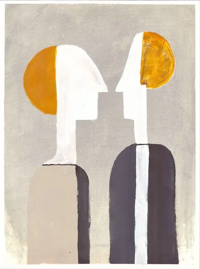 Minimalist Abstract Art | Modern Figurative Portrait