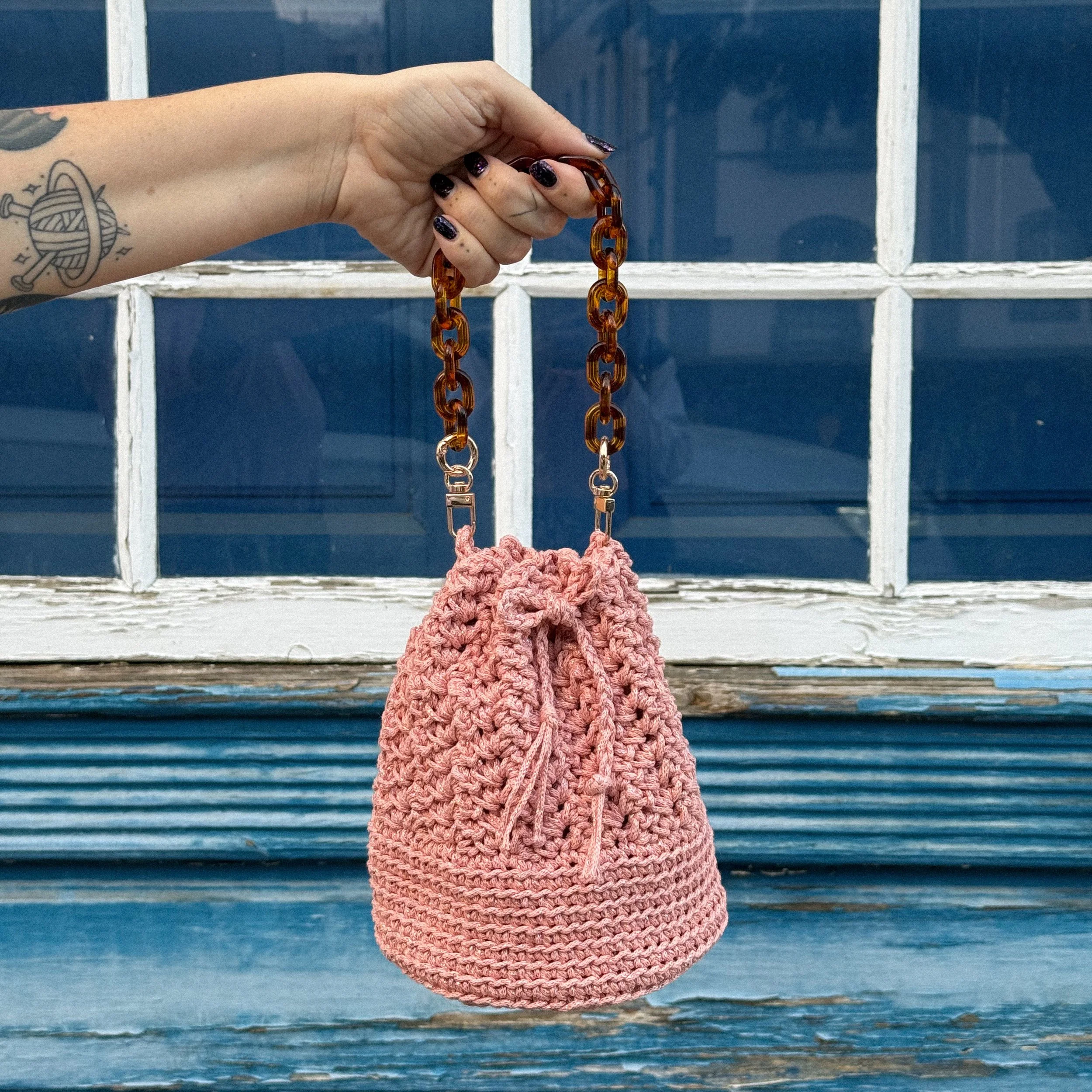 Club de crochet: bolsito bombonera - miércoles / enero