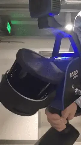 Faro LiDAR Scanner - Reality capture as-built drawing