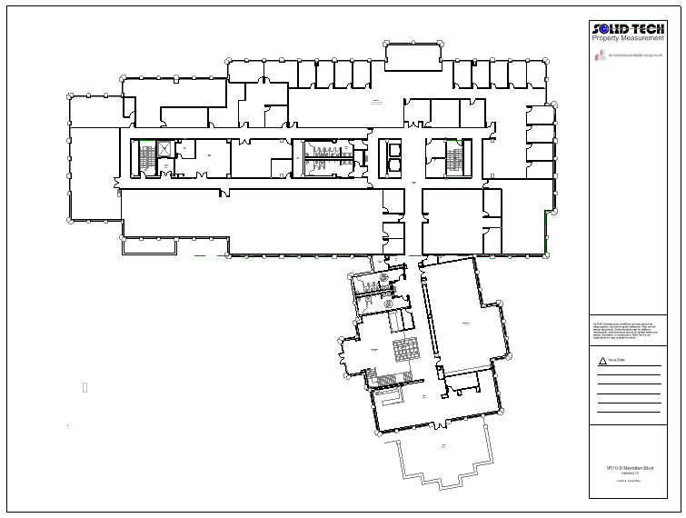 Sample as built plan for Office Building Life Science