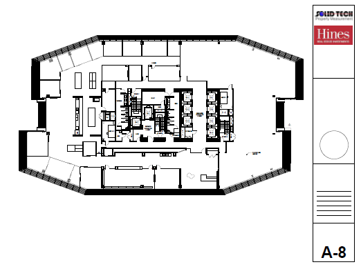 Sample As Built Plan for High Rise Building