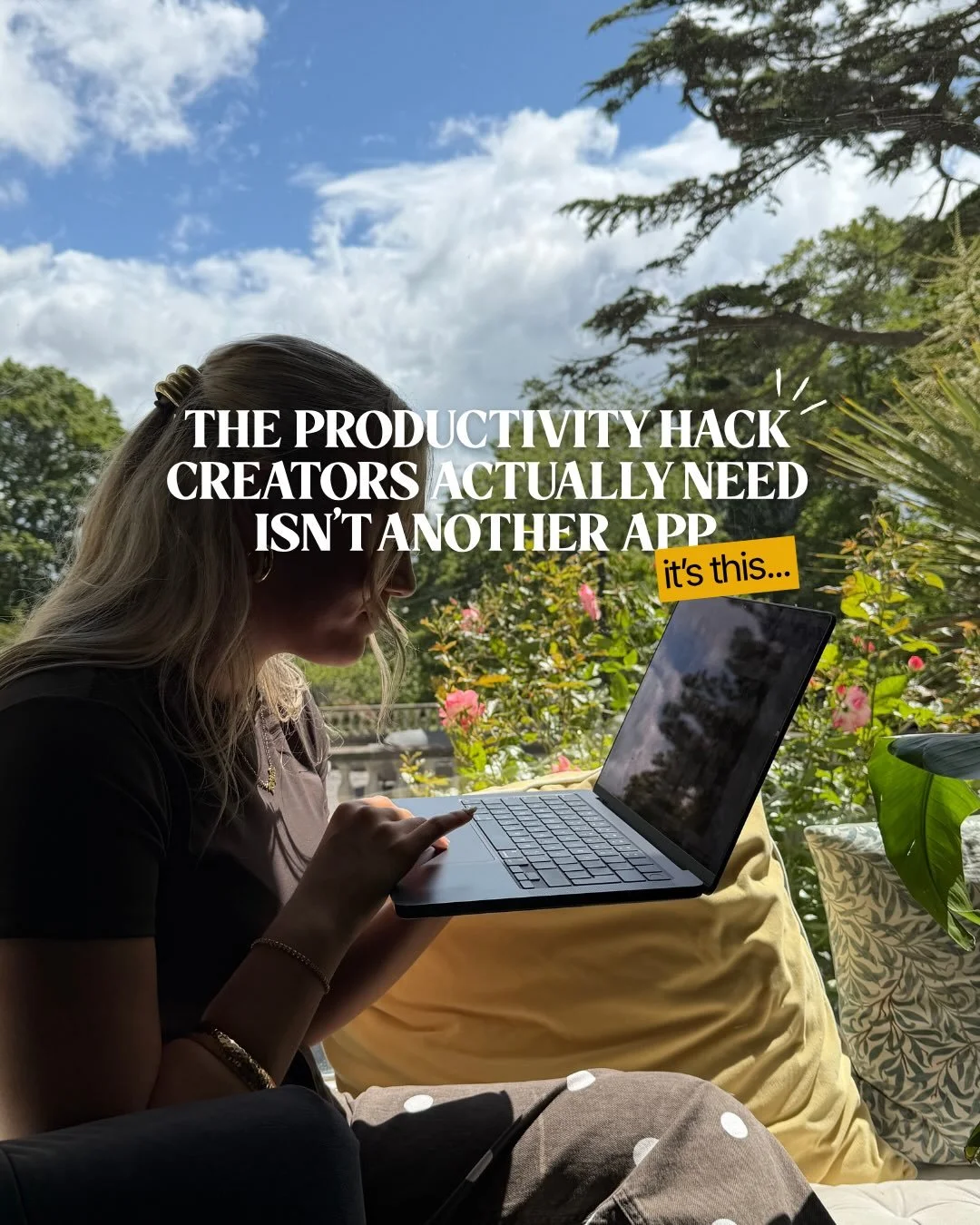Last week, @zoejanehindle joined us to answer the business health questions nobody talks about.

What it made us realise is that we&rsquo;re all chasing productivity hacks, apps, and fancy notebooks, but none of them are reliable tools for creating a