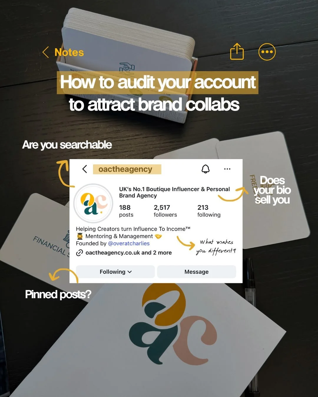 Save this for later&hellip; you might need it👀

We&rsquo;ve managed &pound;2M+ in brand collaborations over the last 12 months, here&rsquo;s how we do it...

We manage our influencers and pitch them to brands every single week and these are the thin