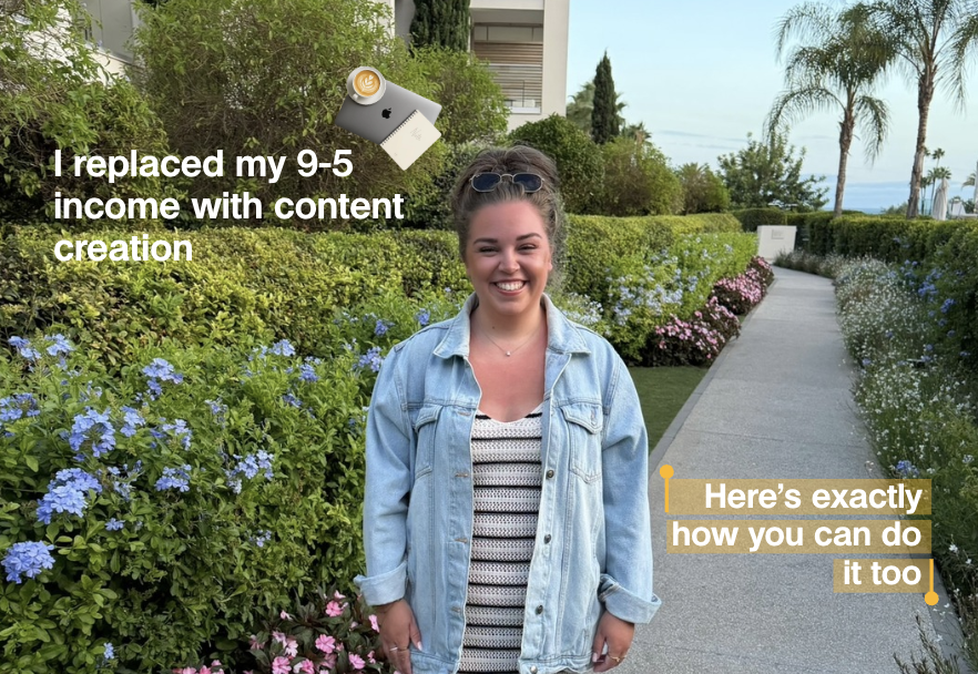 How I Turned Content Creation Into My Full-Time Career