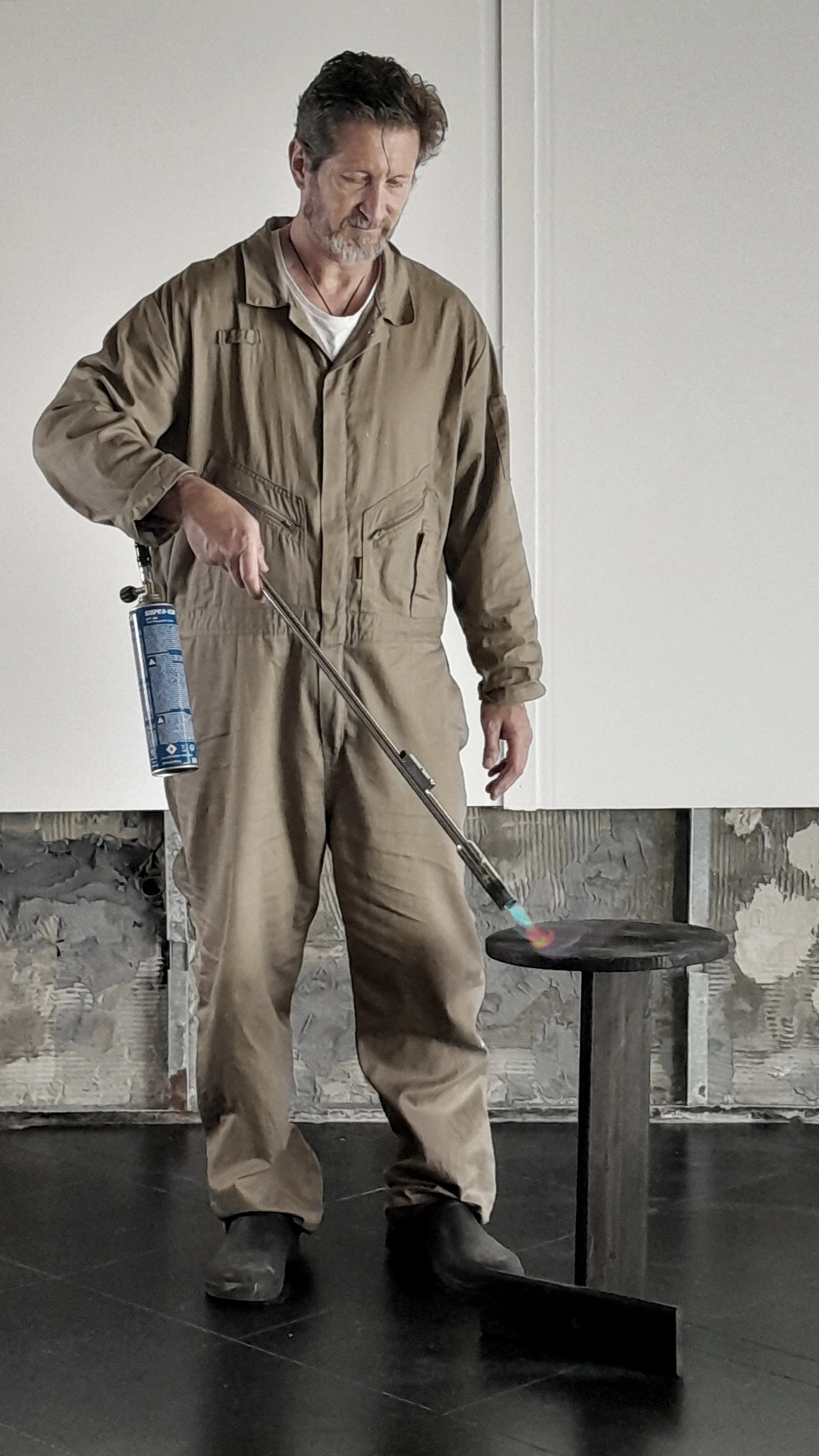 Leonhard Pfeifer with his Otty side table