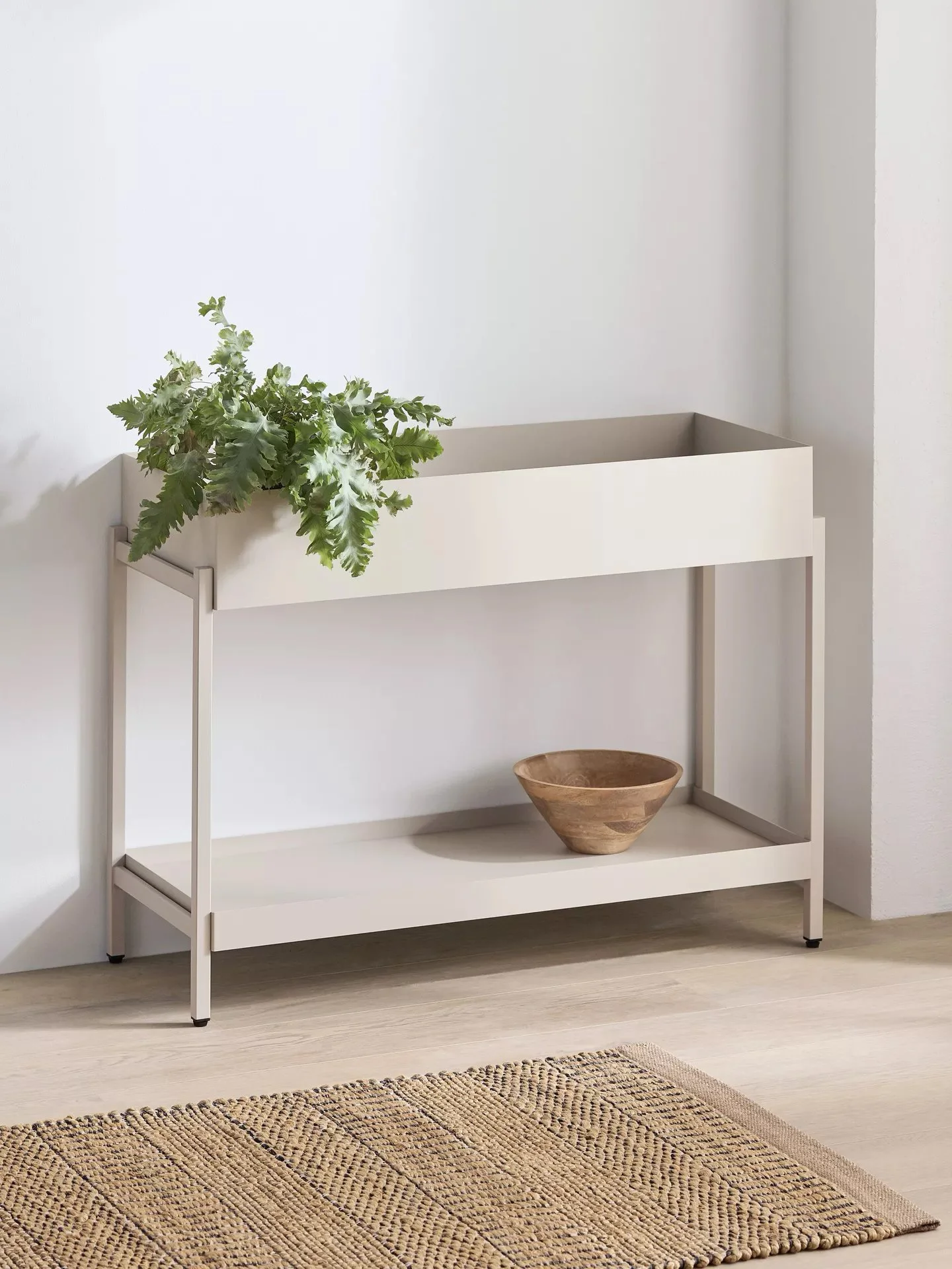 Languna Metal shelves in Linen