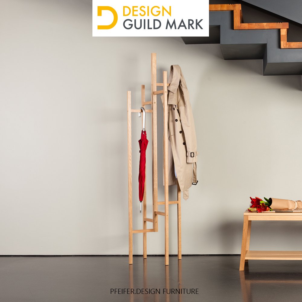 Eigen coat Stand - Awarded a Design Guild Mark 