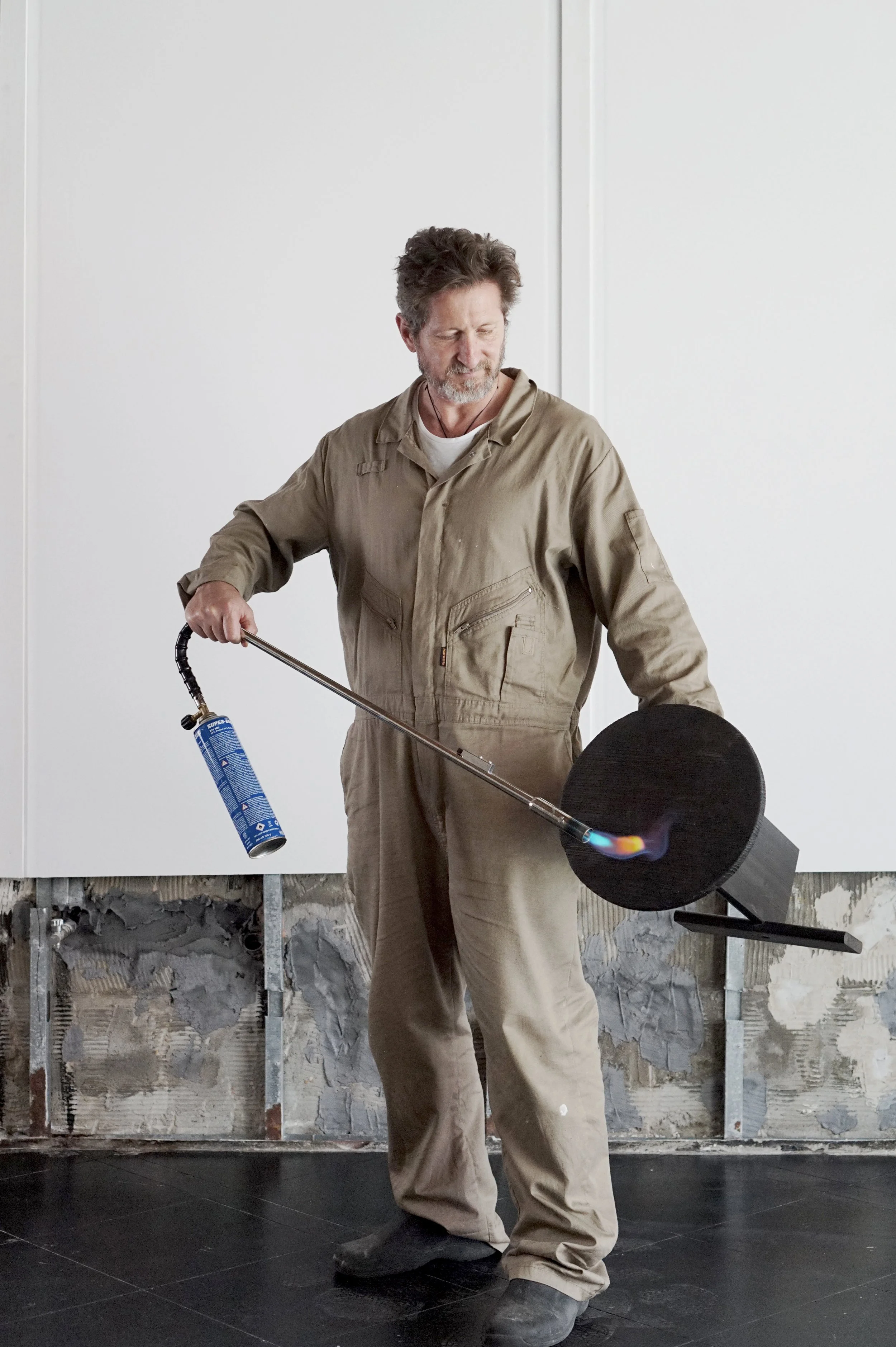 Leonhard Pfeifer with his Otty side table