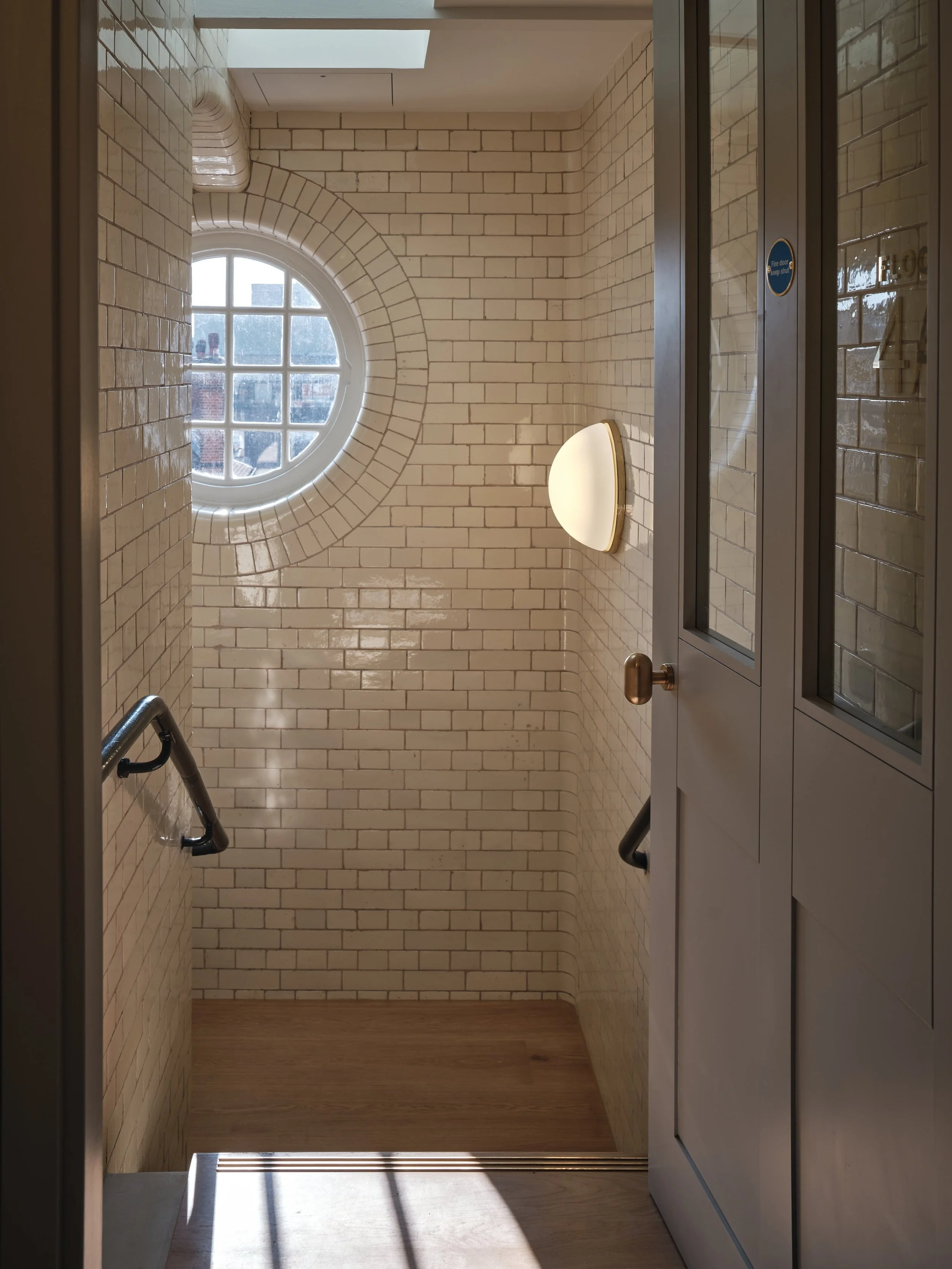 Westminster Fire Station stairwell