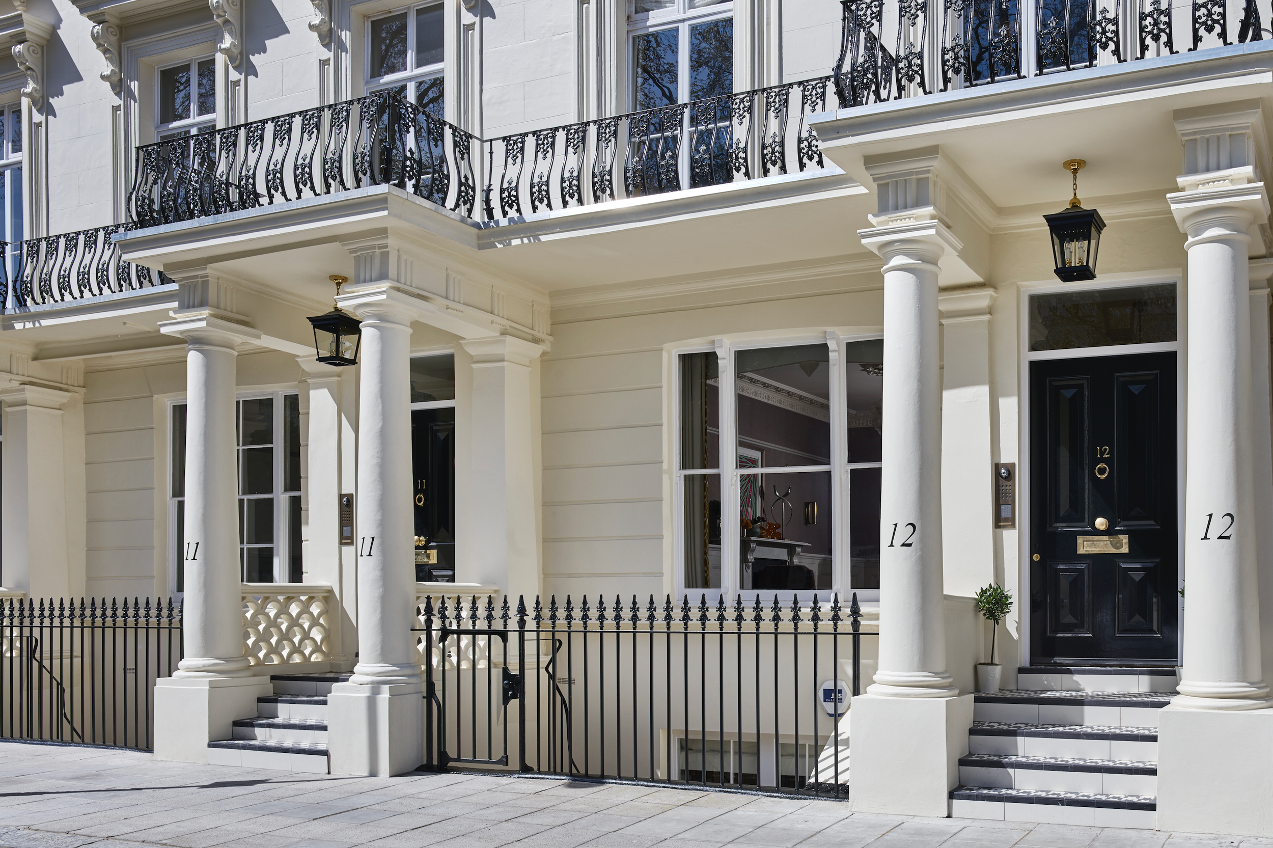 Leinster Square external Grade 2 listed