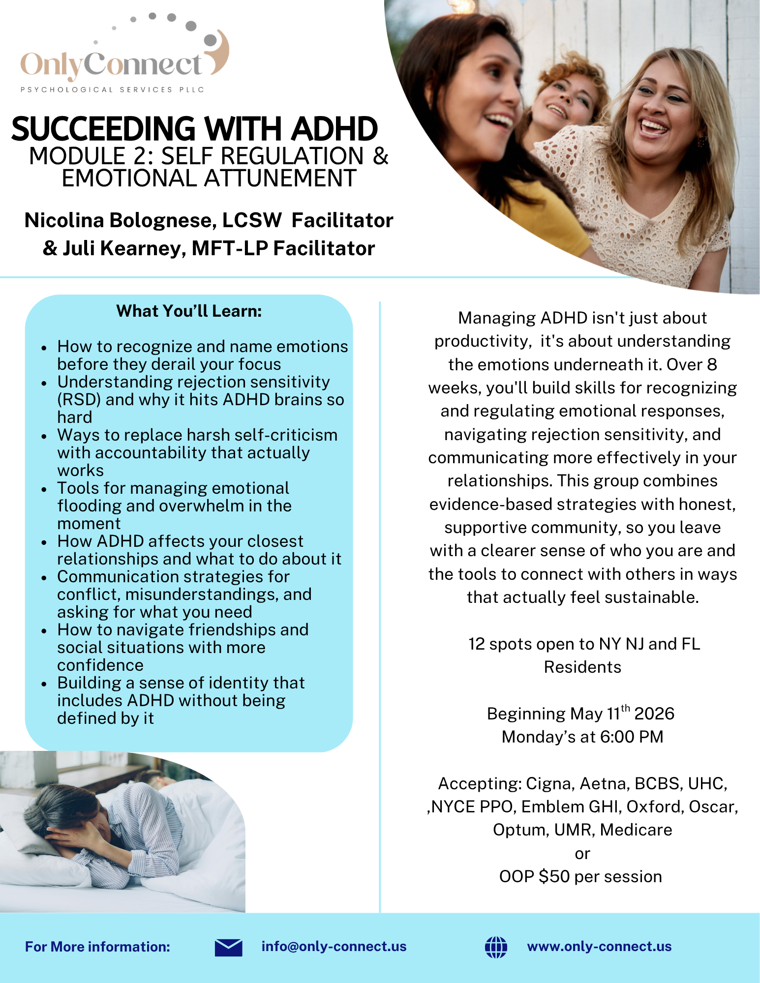 Succeeding with ADHD - Module 2: Self Regulation &amp; Emotional Attunement