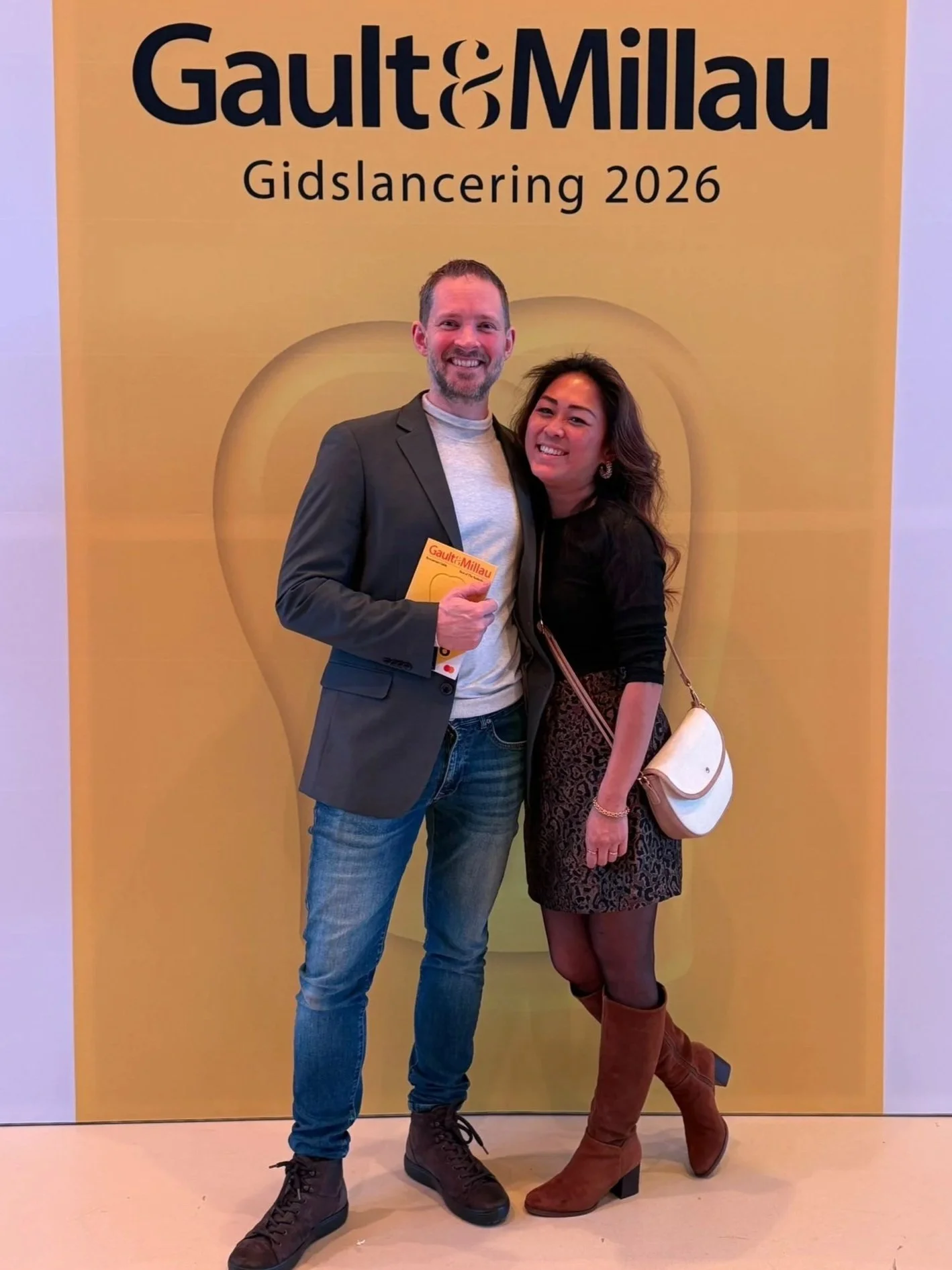 Patty & Tjade waren bij de de Gault & Millau uitreiking van 2026 en hebben hun eerste notering van 12,5 punten mogen ontvangen 