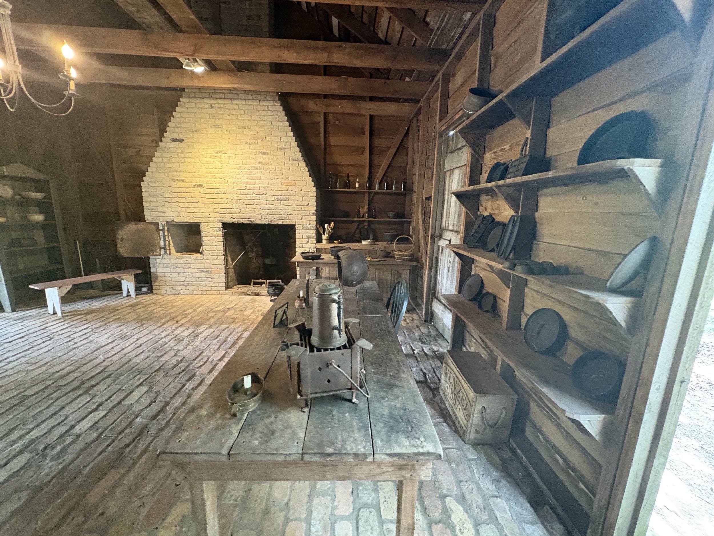 Cooking at Destrehan Plantation 2026