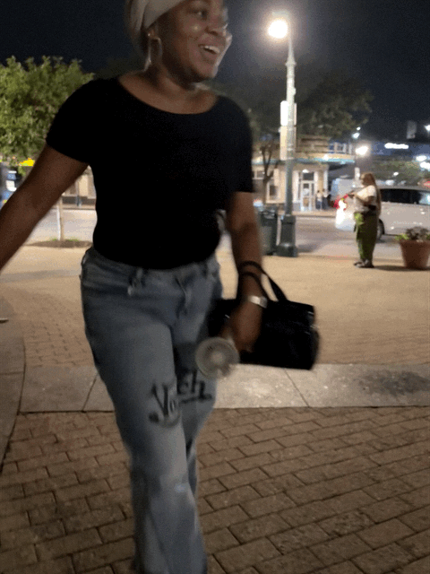 Von Dutch Two Tone Reconstructed Wide Leg Jeans For T.I Concert