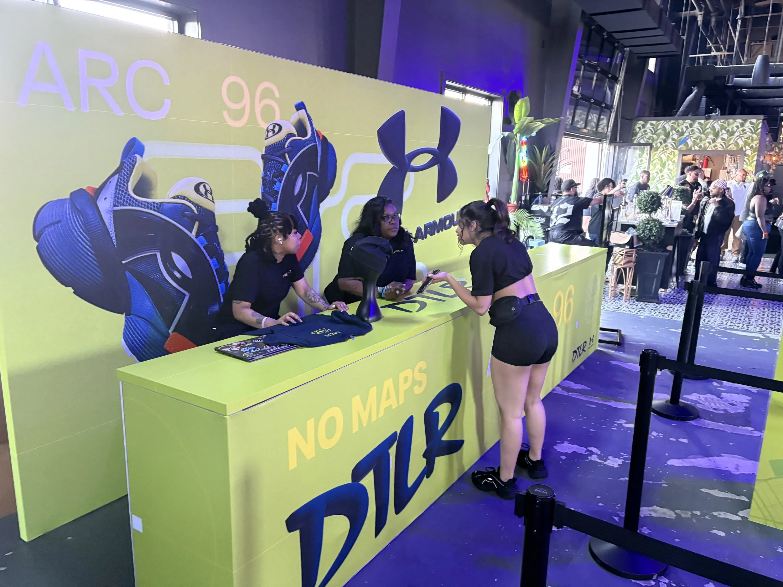 DTLR x Under Armour 'No Maps' Launch Event