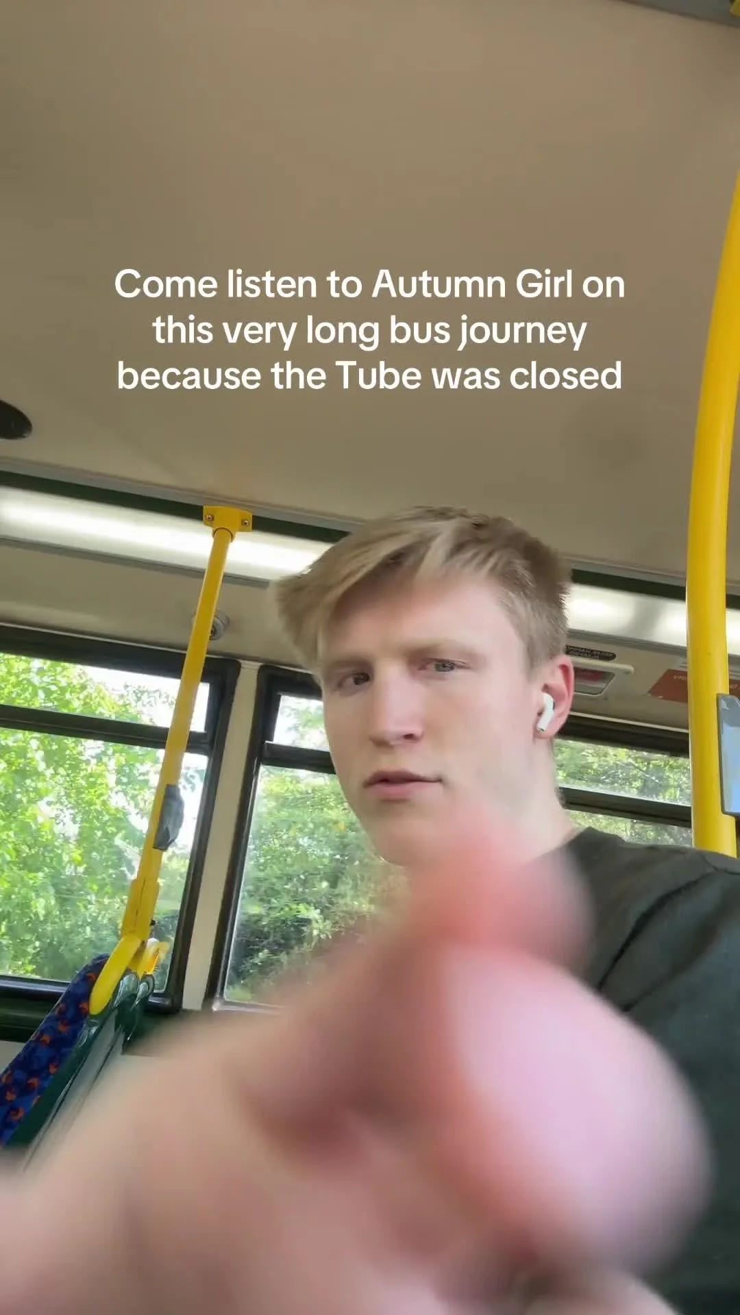 bus journeys + Autumn Girl = A great day! Stream now! #music #musician #autumn #autumngirl #fyp #noahkahan #stickseason #pop #popmusic #bus #london #northcarolina #nc #virginia #spring #indie #independent #curation #spotify #maisiepeters #taylorswif