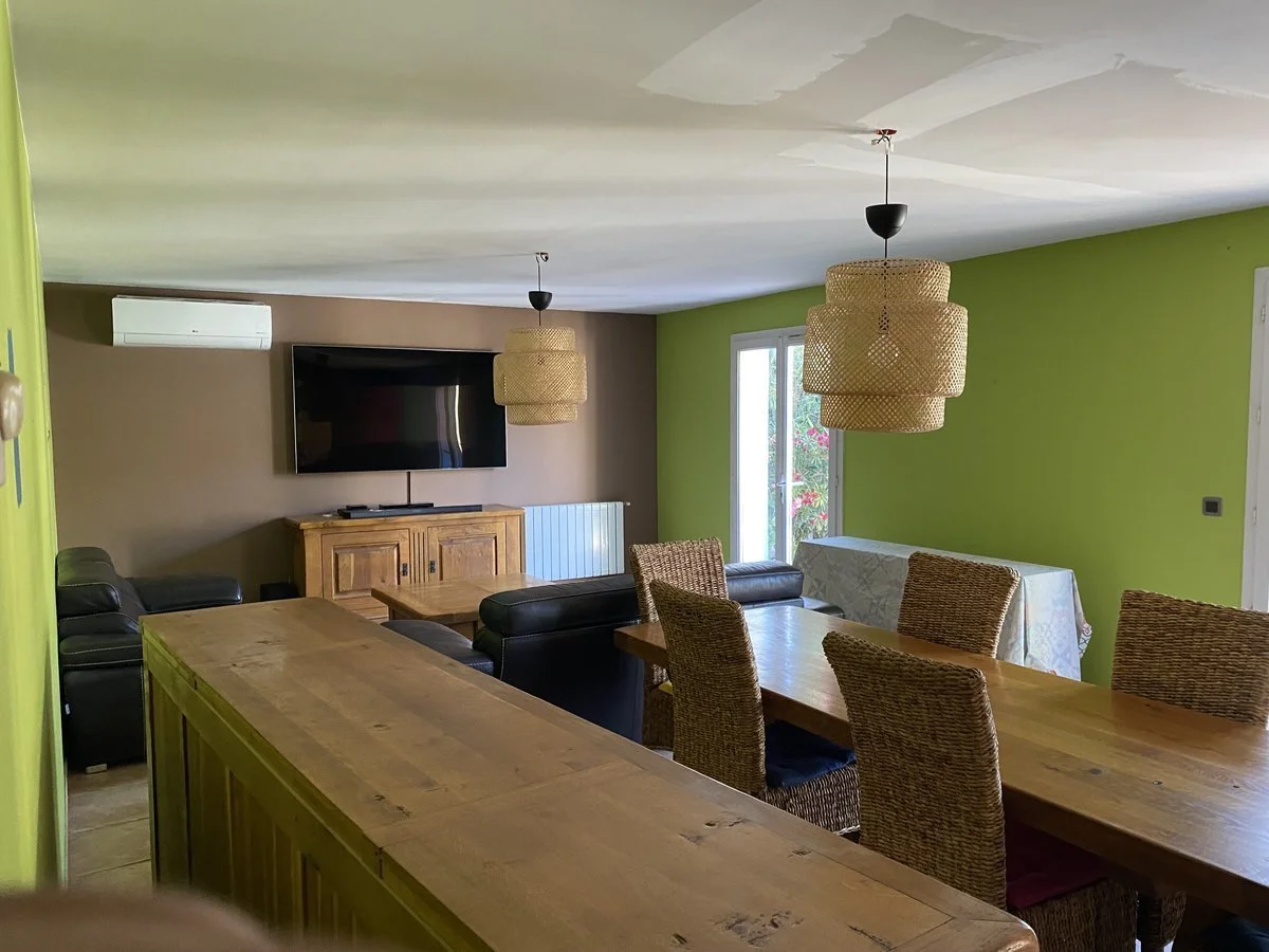 Chantier 5 Châteauneuf-les-Martigues Peinture intérieur avant 