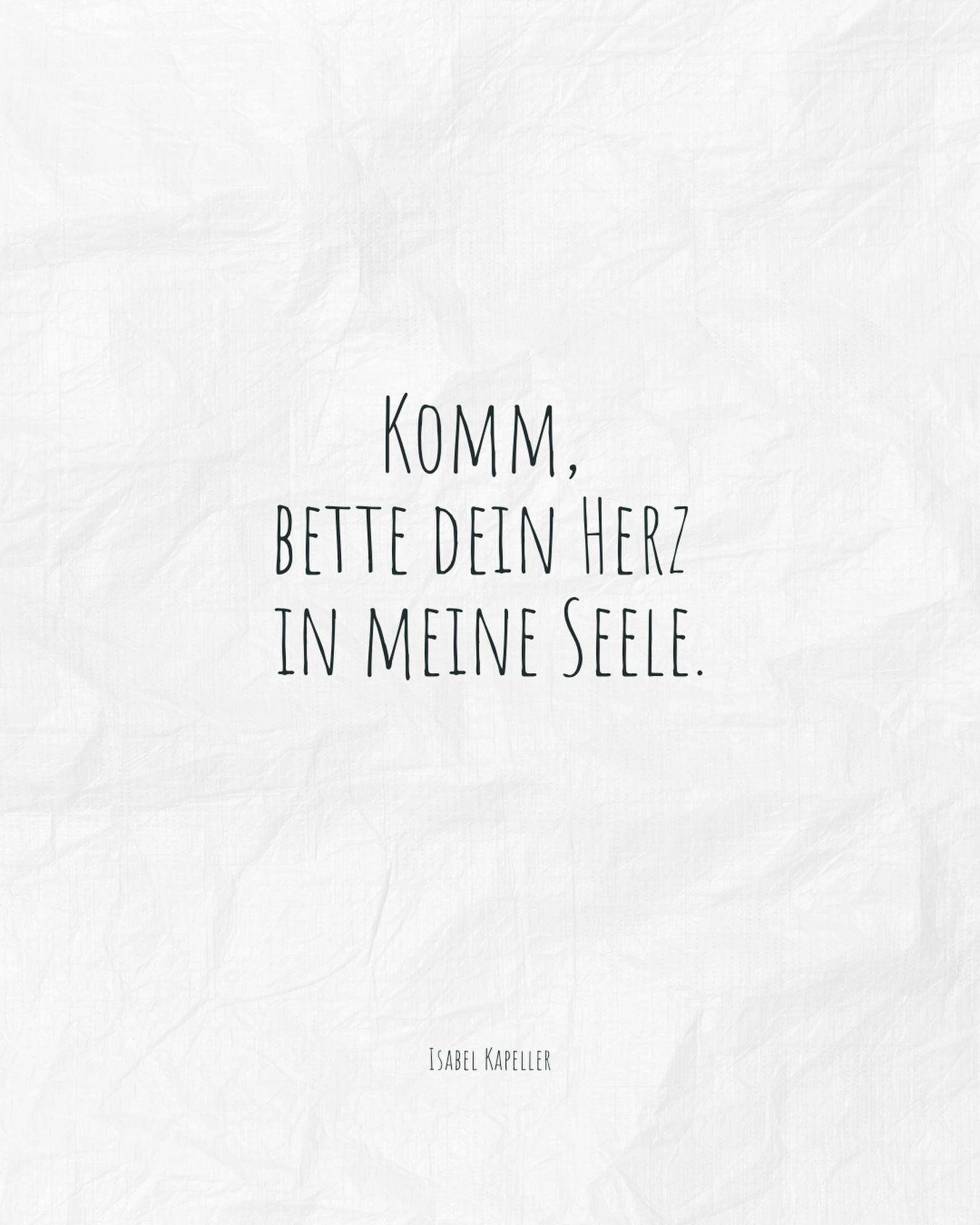 Sanftheit 🌬️🤍

#IsabelKapeller
#Zitate
#ZitateundSpr&uuml;che
