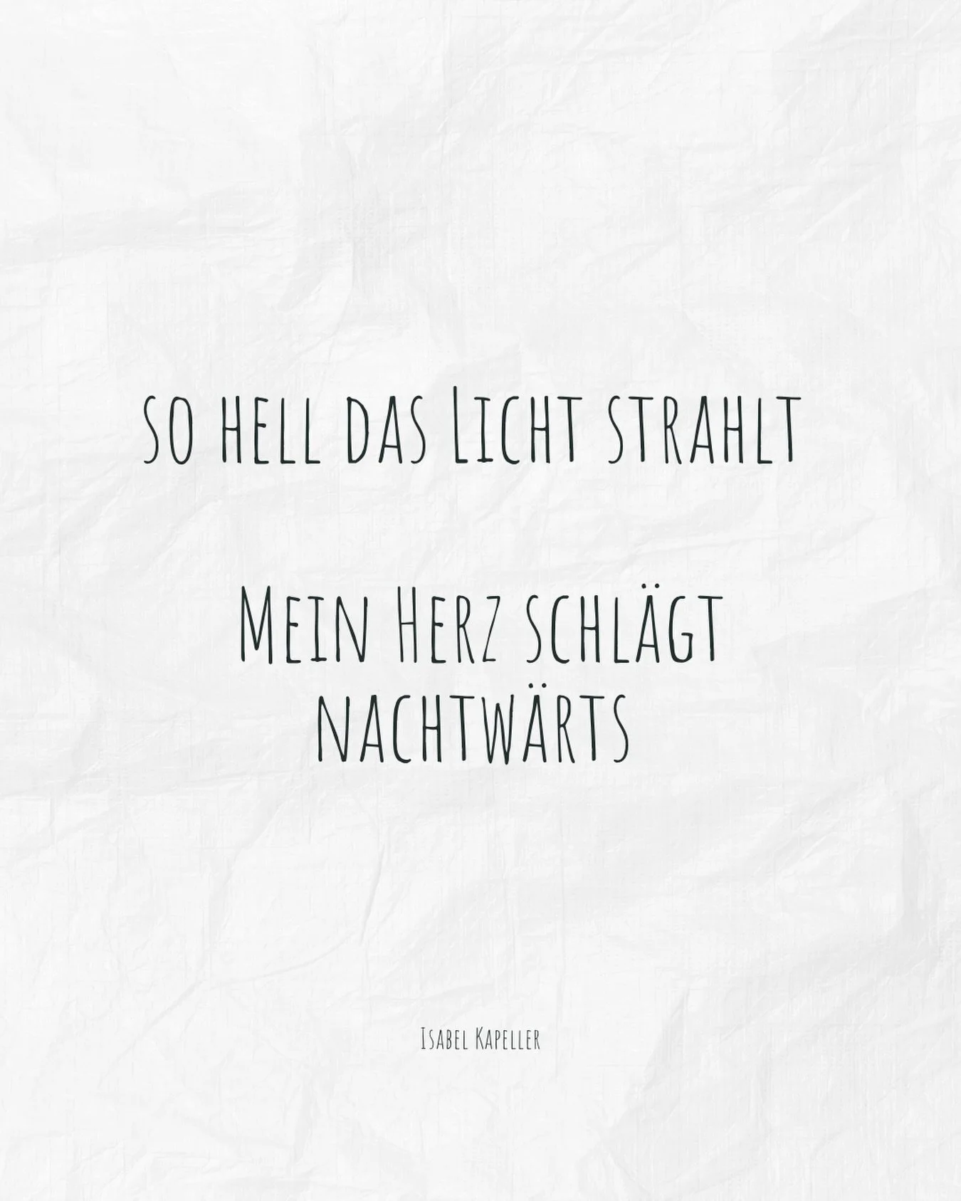 Sch&ouml;nheit der Nacht 💫

#zitate
#poesie 
#isabelkapeller
