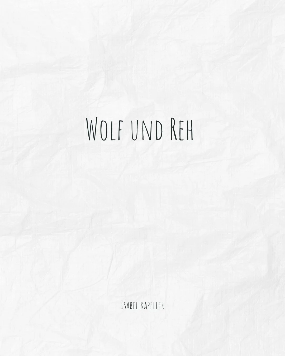Zwischen Instinkt und Vertrauen liegt manchmal nur ein Atemzug &hellip; Der Wolf und das Reh, vereint in einem Gedicht &hellip; 

Sei wachsam, doch vertraue 🤍
Deine Isabel 

Wolf und Reh 

tr&auml;ge der Nacht 
schleicht er
auf schweren Pfoten

wie 
