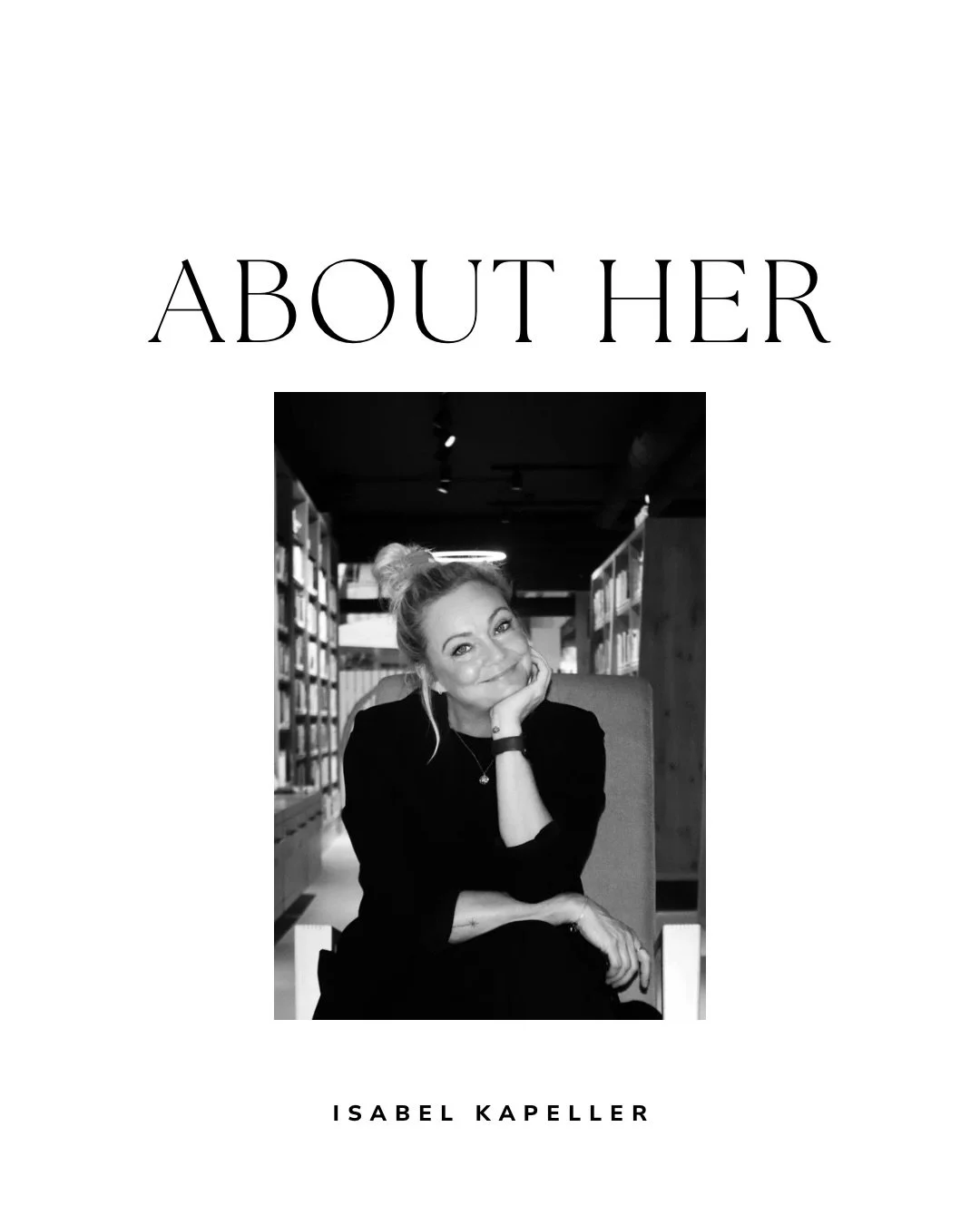 💫 Weil du hier gelandet bist &hellip; 

Mein Name ist Isabel Kapeller ✍️ Ich bin Autorin und schreibe &uuml;ber die leisen Momente, &uuml;ber das, was wir manchmal nur denken, aber nicht sagen &hellip; 💭 Ich schreibe &uuml;ber Emotionen, Wahrnehmun