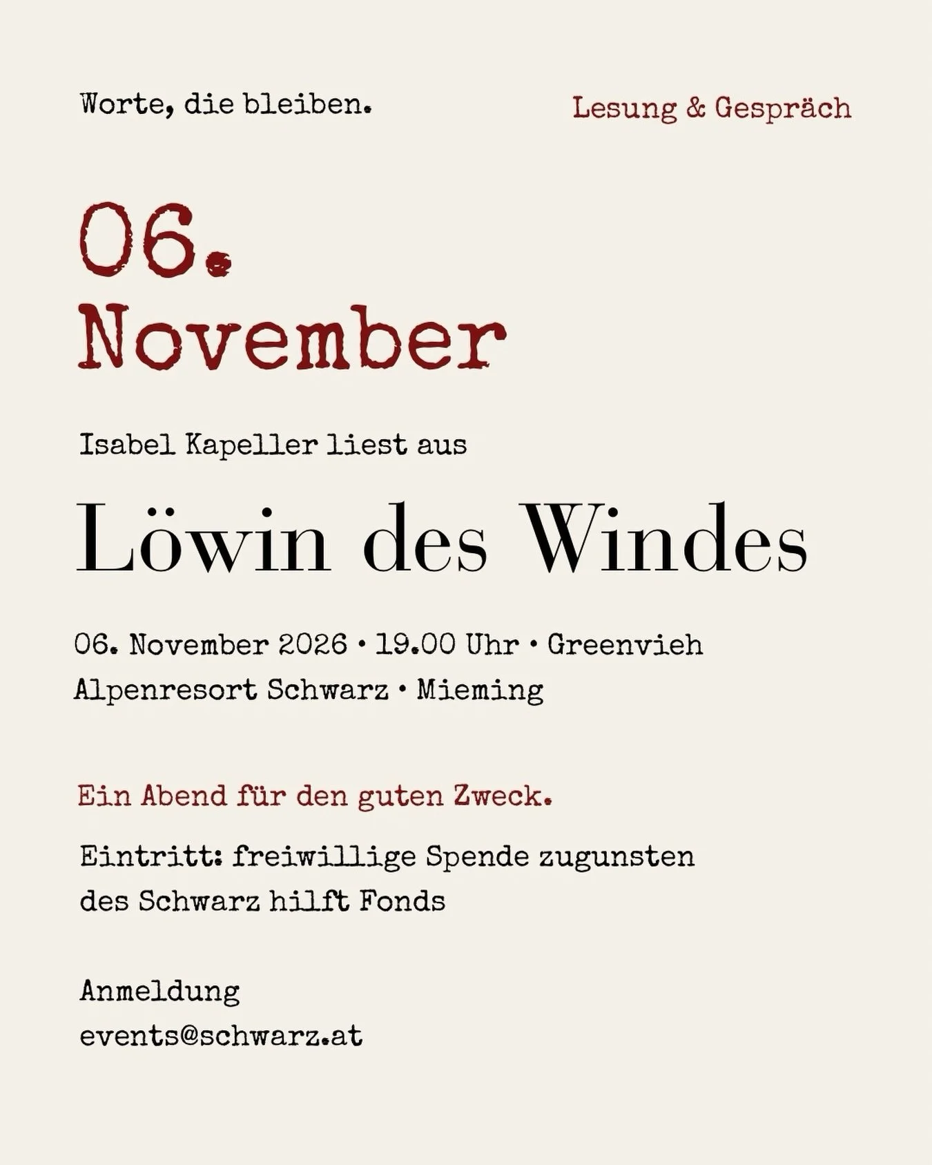 Acht Jahre habe ich im Alpenresort Schwarz gearbeitet. Zuerst durfte ich mich im Marketing kreativ entfalten, sp&auml;ter war ich im ME Holistic Spa t&auml;tig. Es war eine intensive und bereichernde Zeit f&uuml;r mich. Besonders gerne erinnere ich m