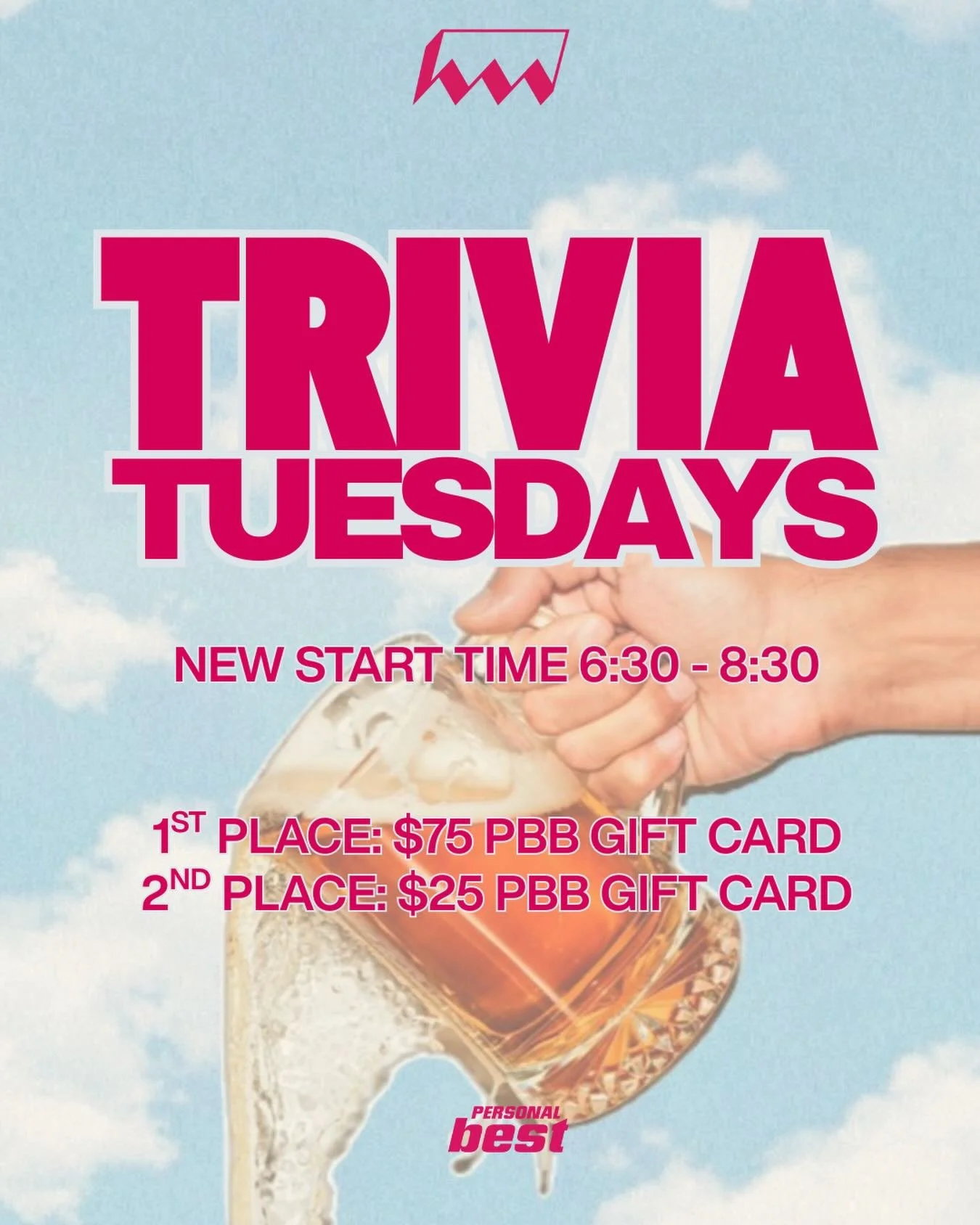 New start time and new prize tiers!