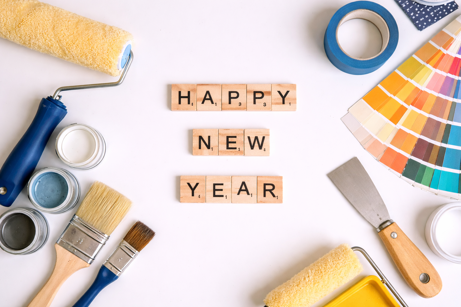 New Year, Fresh Start: Painting Goals &amp; Tips to Kick Off the Year