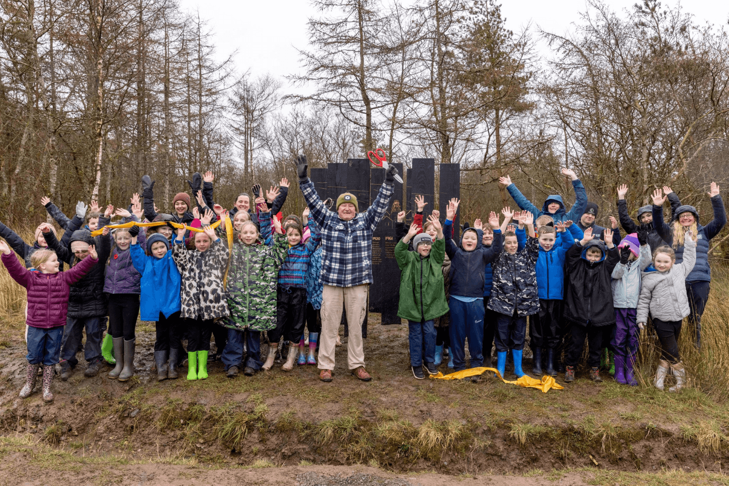 New creative installations unveiled at Walkmill Community Woodland