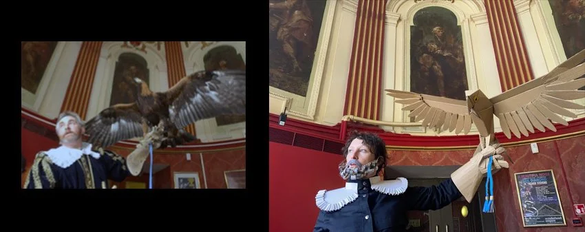 Golden Eagle in tower from Verdi's operetta Rigoletto.jpg