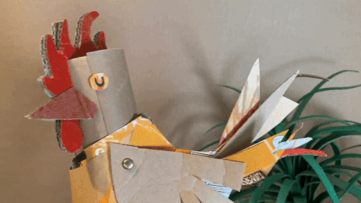 Curious Chicken Puppet