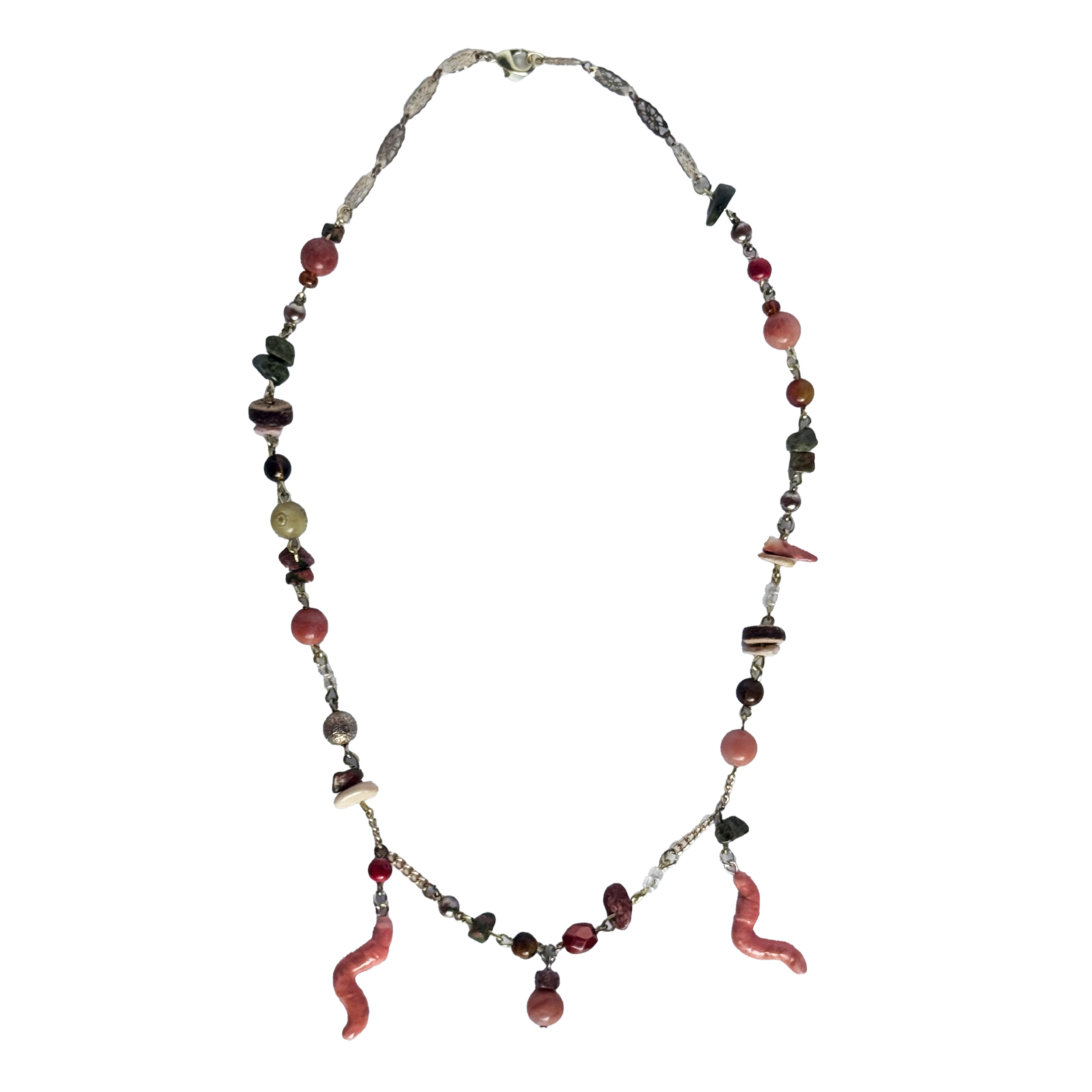 Earthworm Necklace