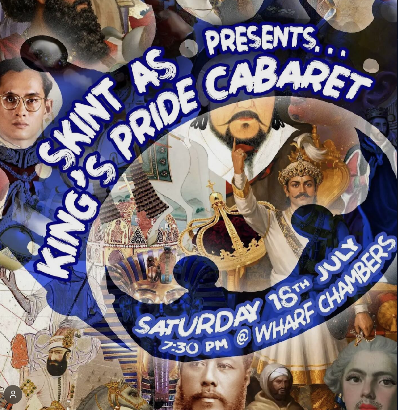 Poster for Skint As, Kings Cabaret