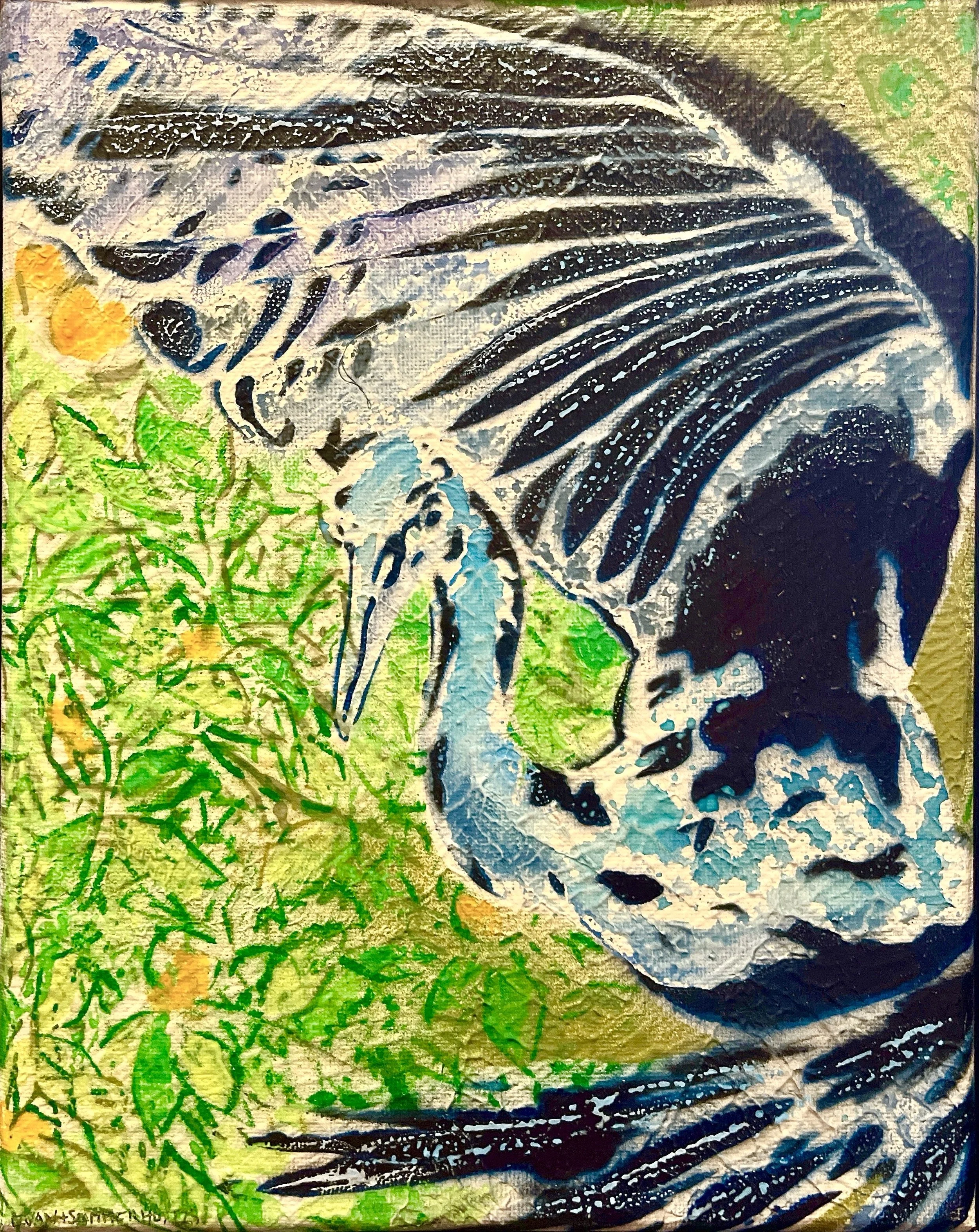 Come Find Me, 2025
8x10, Acrylic & Spray Paint on Canvas