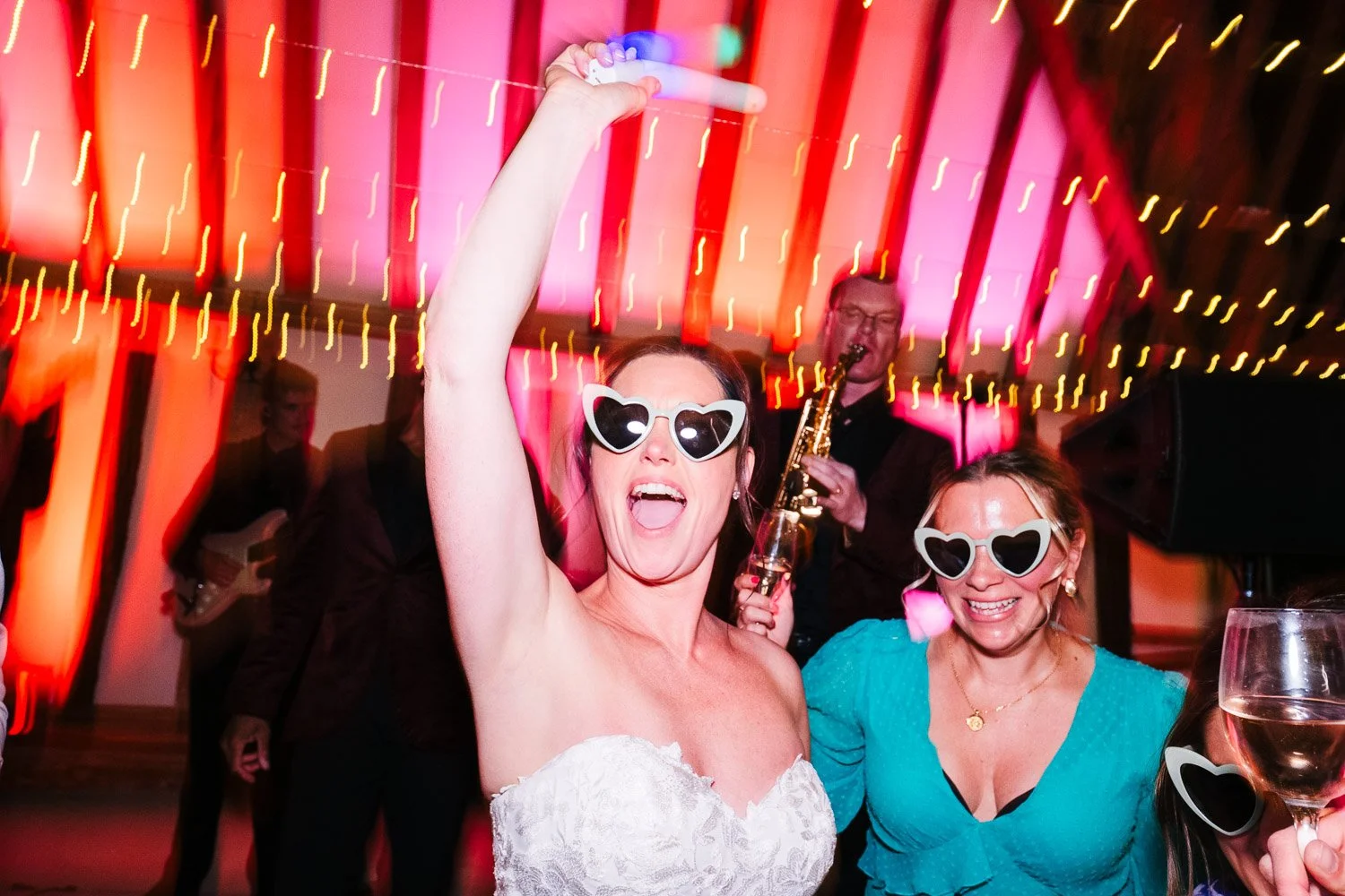 clock-barn-berkshire-bride-cheering.jpg
