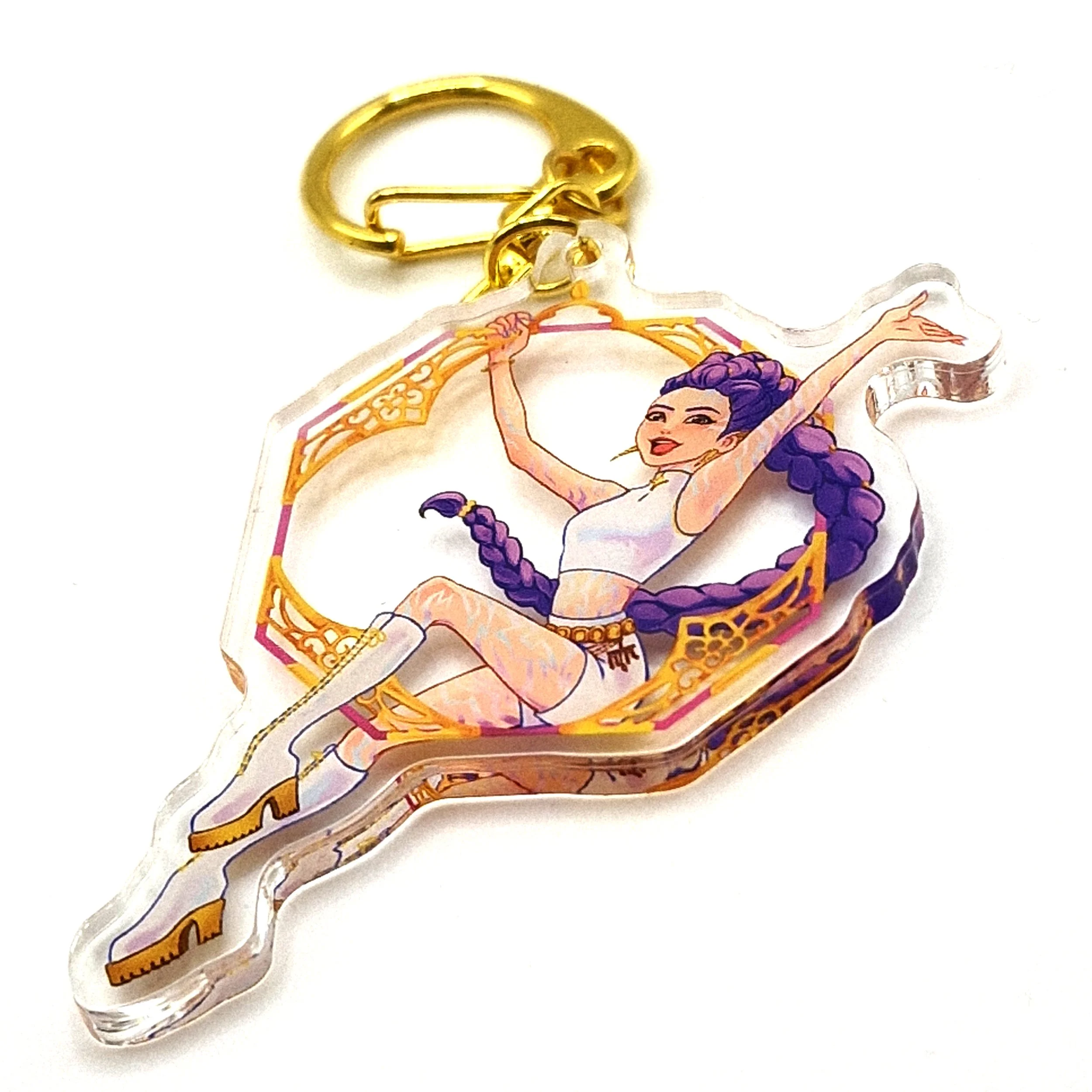 K-pop Demon Hunters Keychain - Rumi
