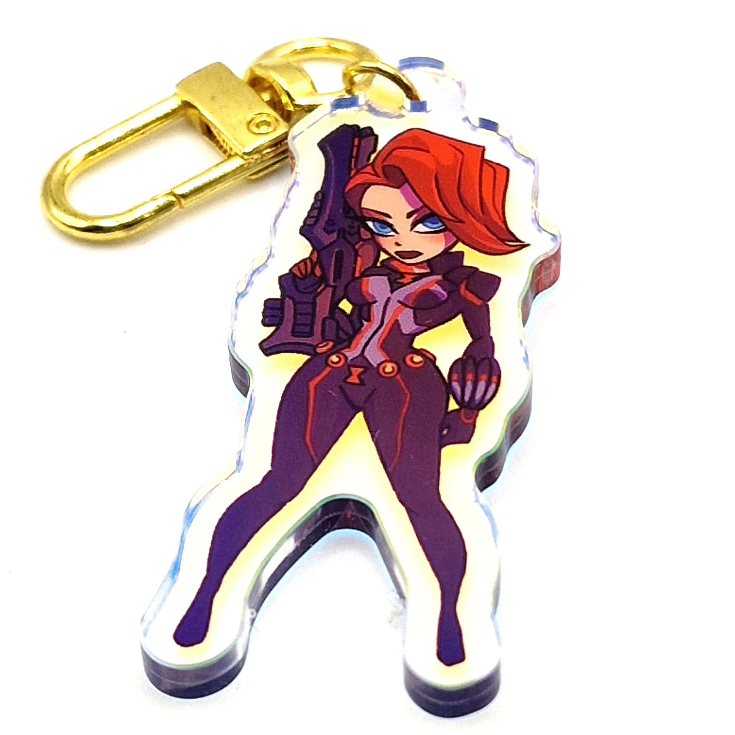MR Black Widow Keychain