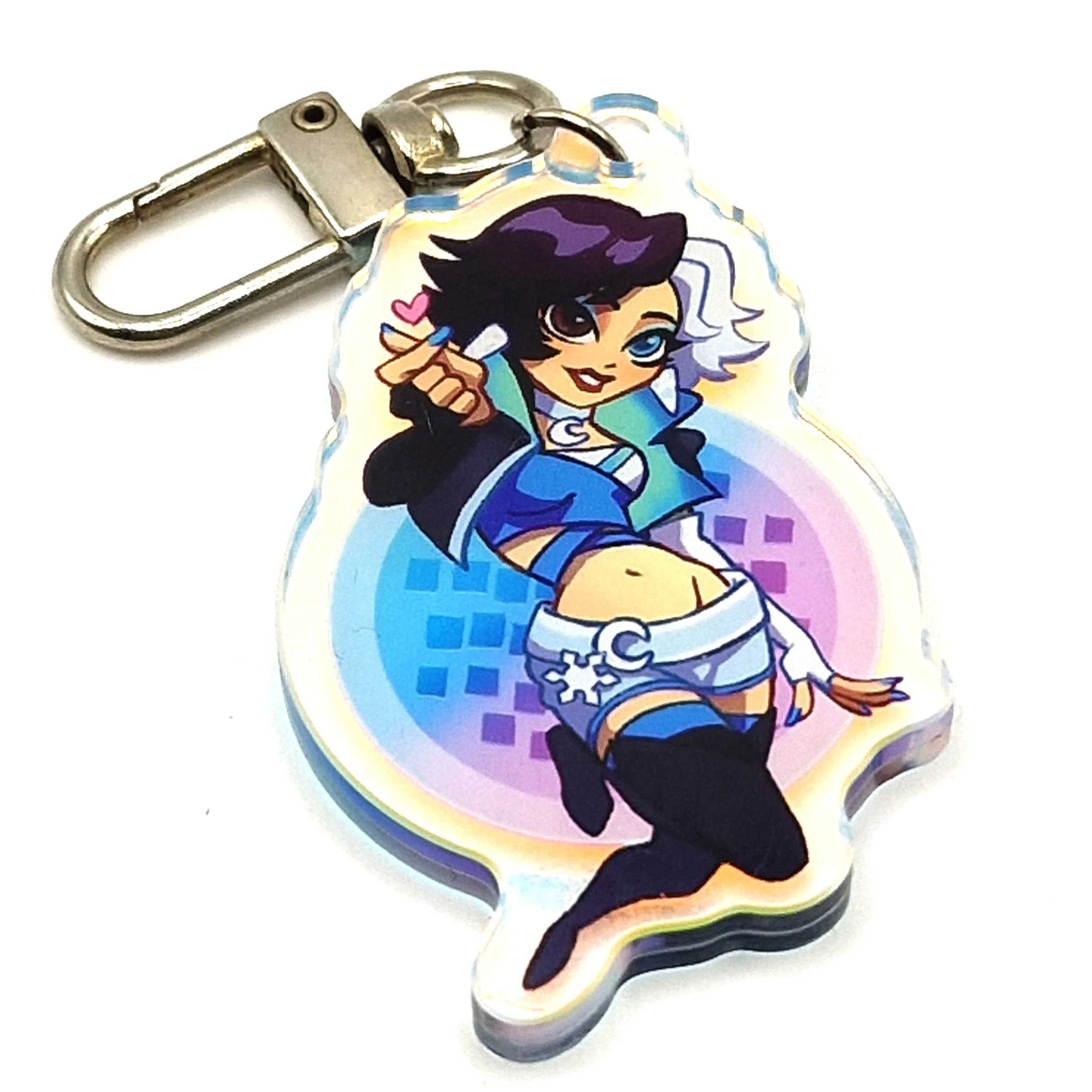 MR Luna Snow Keychain
