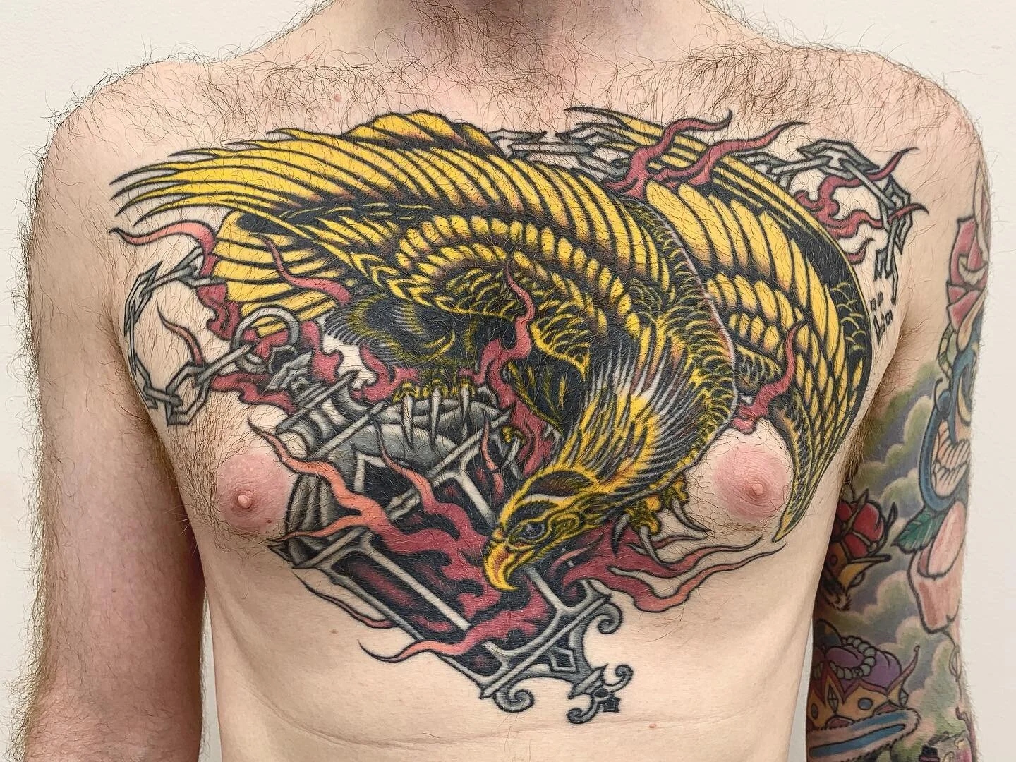 Healed golden hawk and lantern for Scott. Thanks again for the trust and commitment.