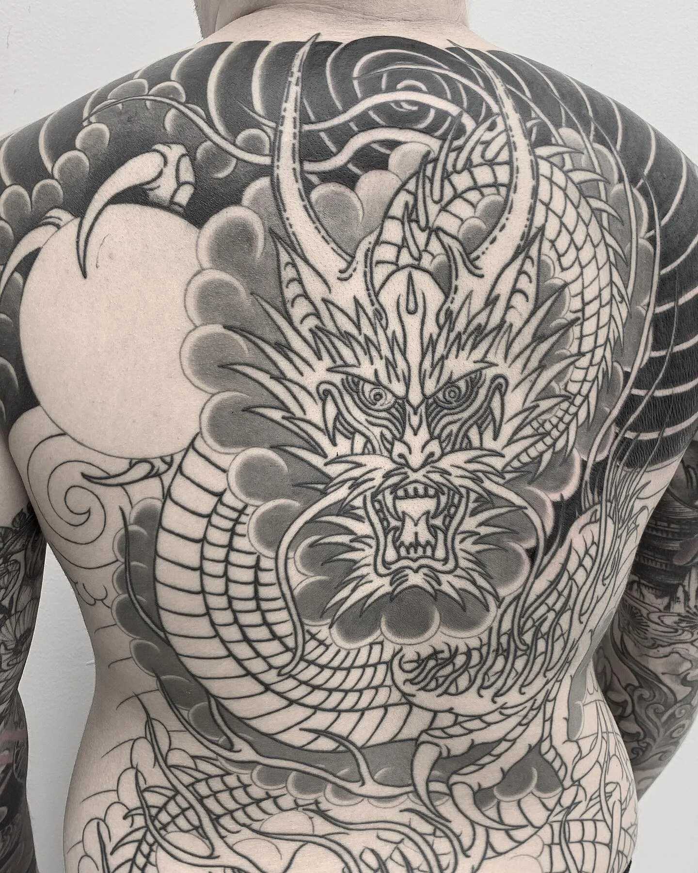 In progress for my pal @liamchungtattoo. Excited to get back on this one @theburrowyyc