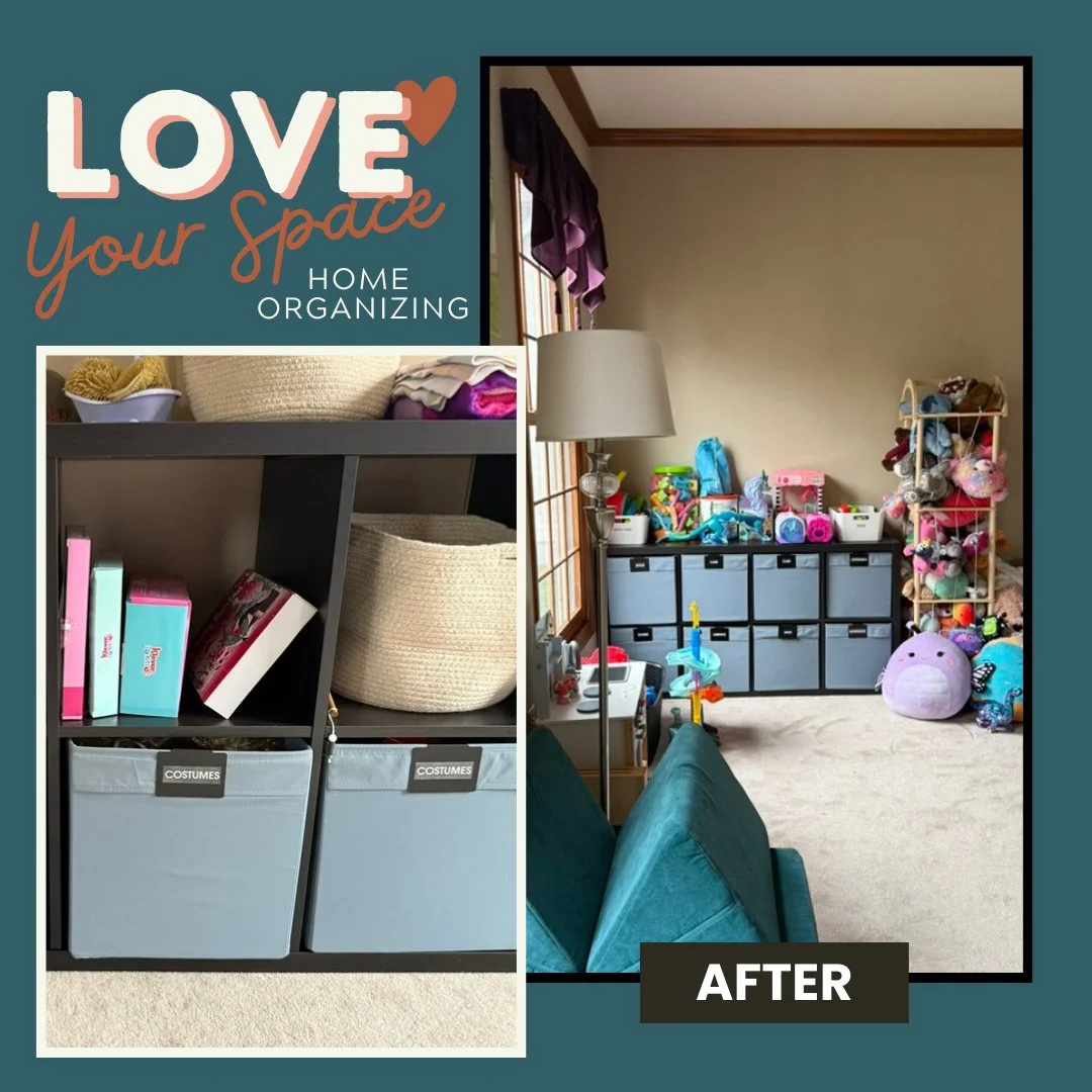 What this client gained wasn&rsquo;t just an organized space.⁠
⁠
They gained a playroom that supports independent kids and calmer days.⁠
⁠
With clearly labeled storage and intentional zones, clean-up is easier, routines are smoother, and parents aren