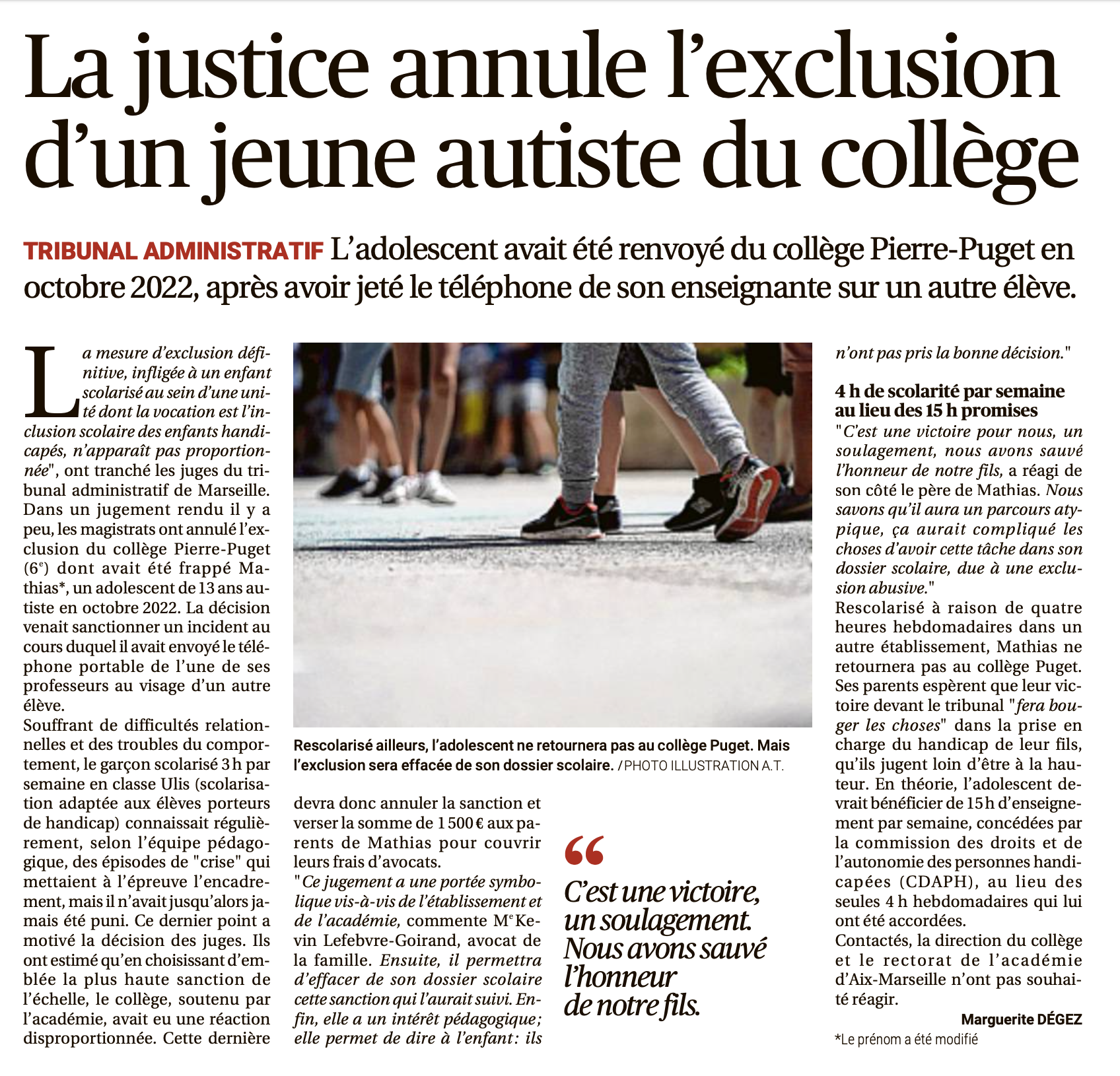 La Provence, Marguerite Degez, 5 juin 2023.png