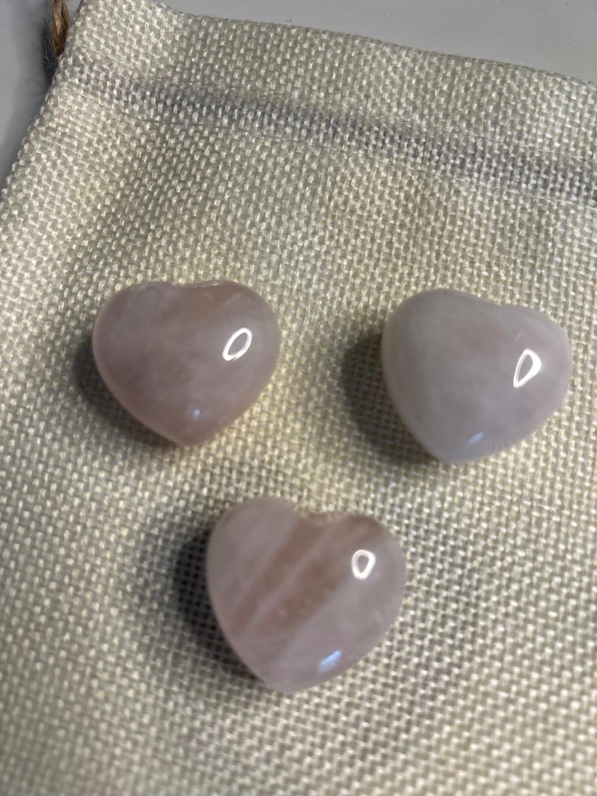 Rose Quartz Heart