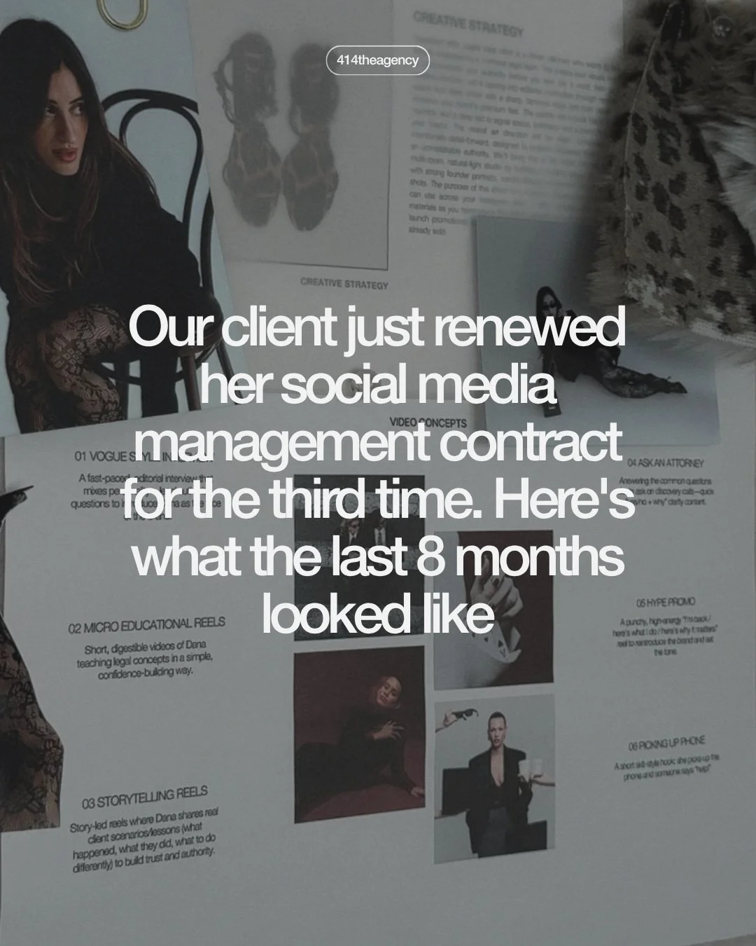 Seeing Dana's brand grow over the last nine months has been one of our favorite parts of this year and we're so grateful she trusted us with her vision 🤍

Prioritizing your content can make such a big difference for your brand. You see it in the num