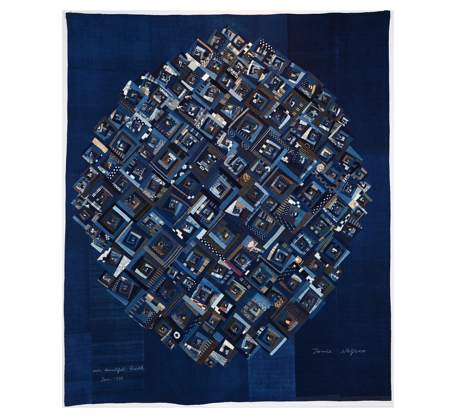 Our Beautiful Earth, 1994 - Tomie Nagano, Dedham, MA and Hokkaido, Japan - Gift of Wayne Nichols, NEQM 2022.12