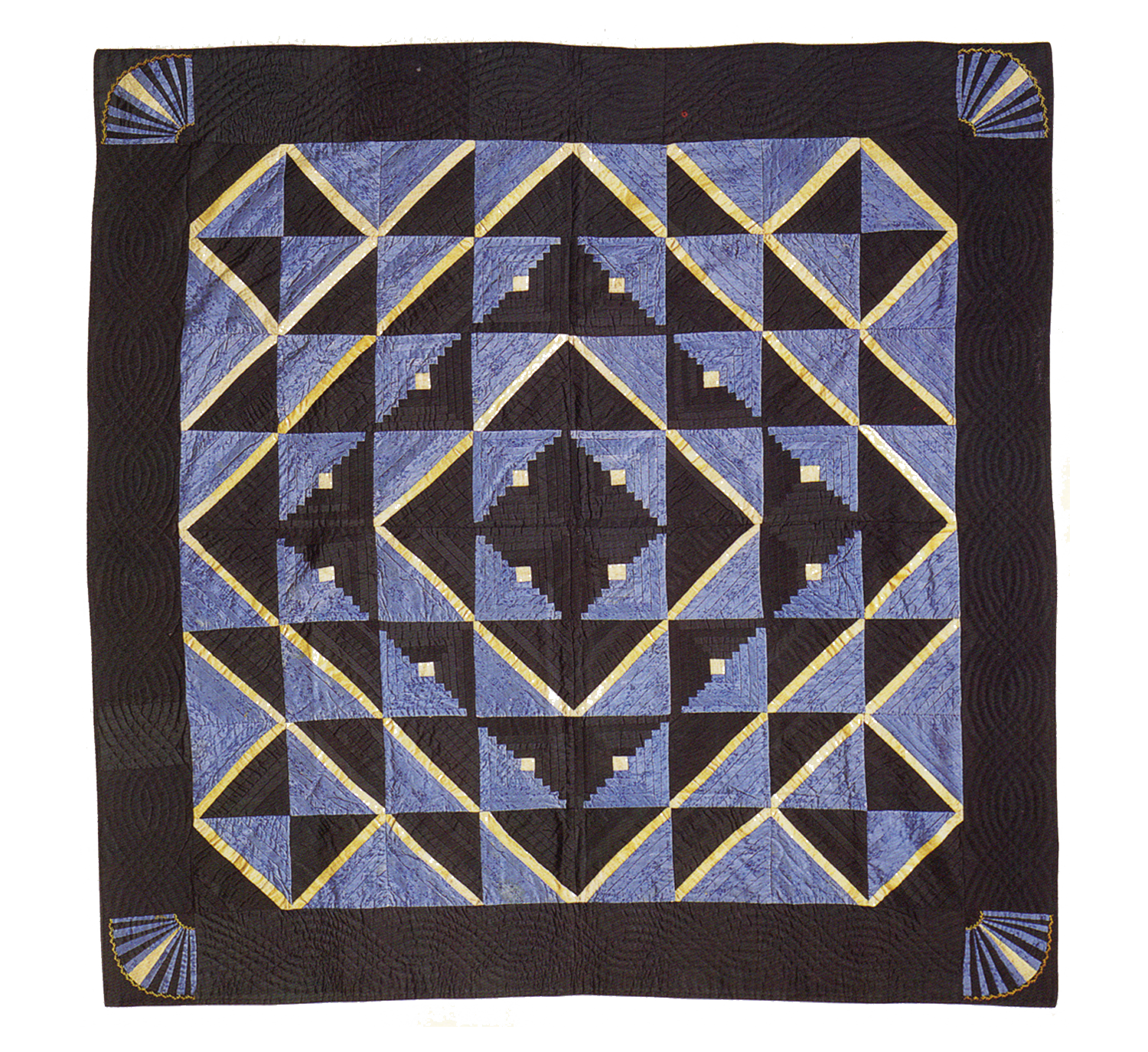 Log Cabin, Barn Raising Variation, circa 1890 - Gift of the Binney Family, NEQM 1991.21