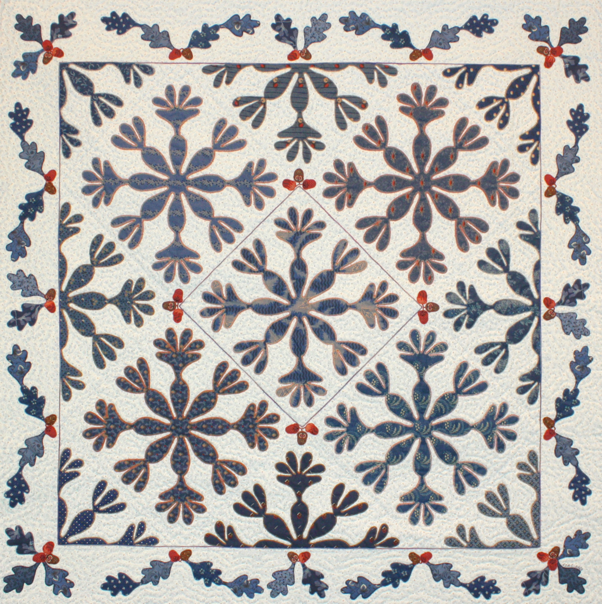 19th Century Blues: The AQSG Quilt Challenge