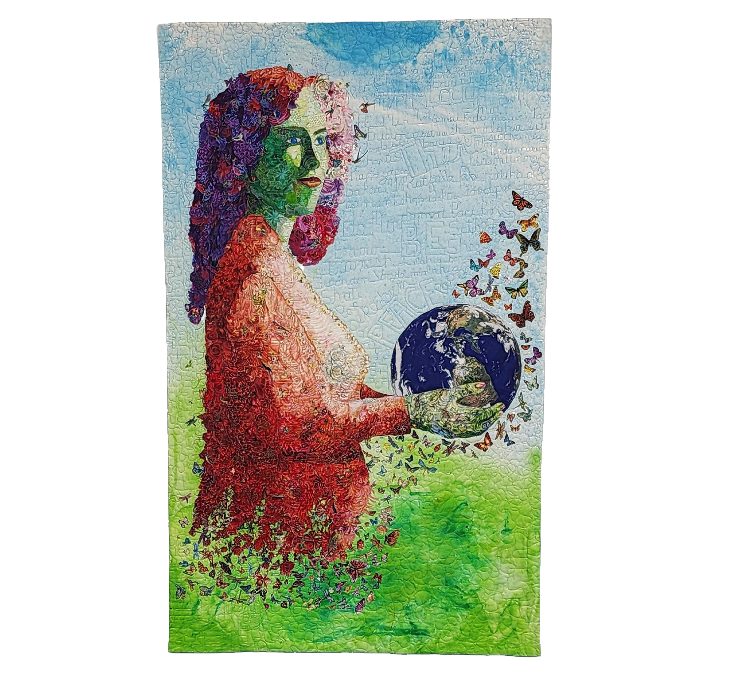 Mother Earth - May There Be Peace, 2025 - Pam Jenner, Newhall, CA